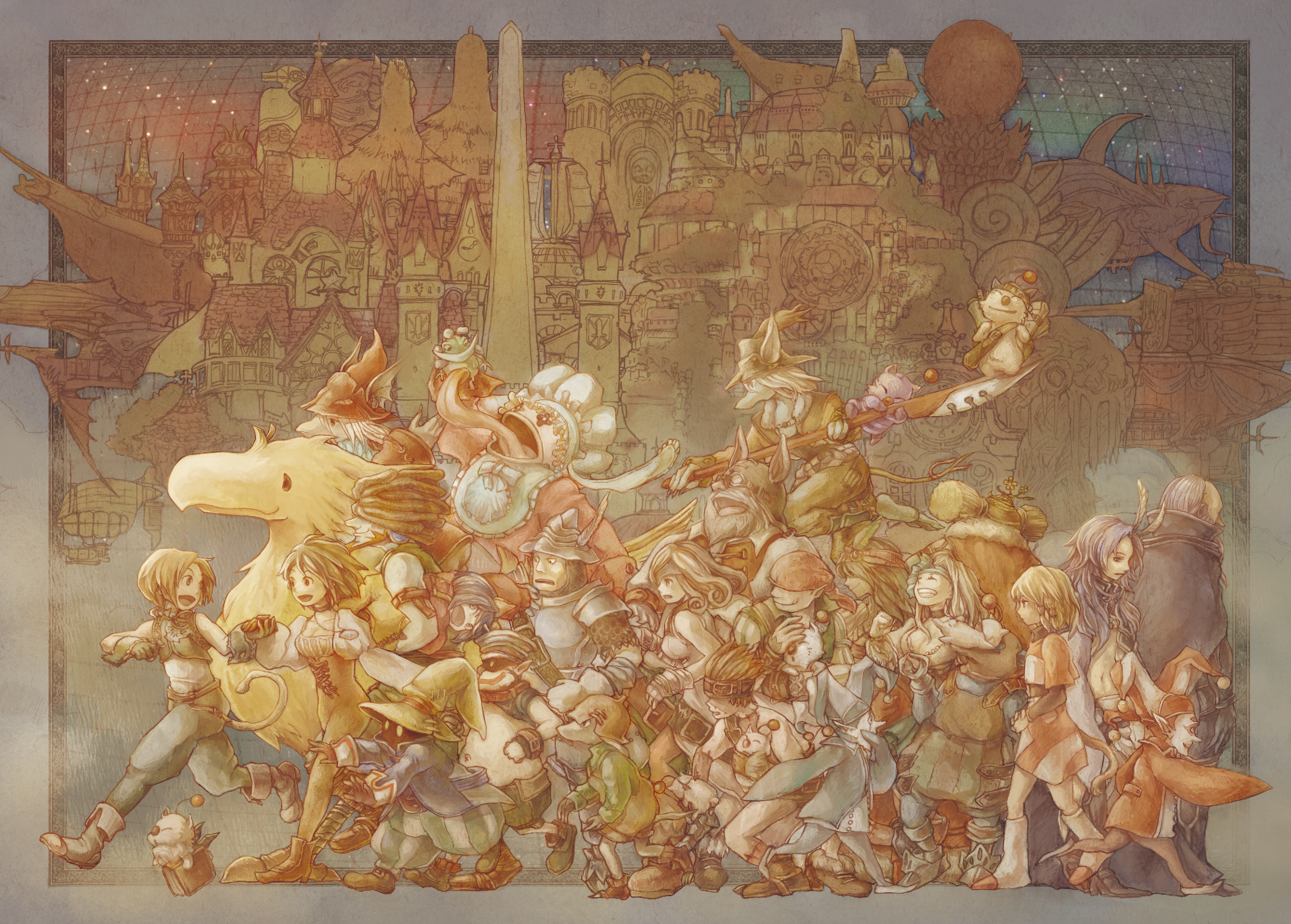 Final Fantasy, Final Fantasy IX - desktop wallpaper