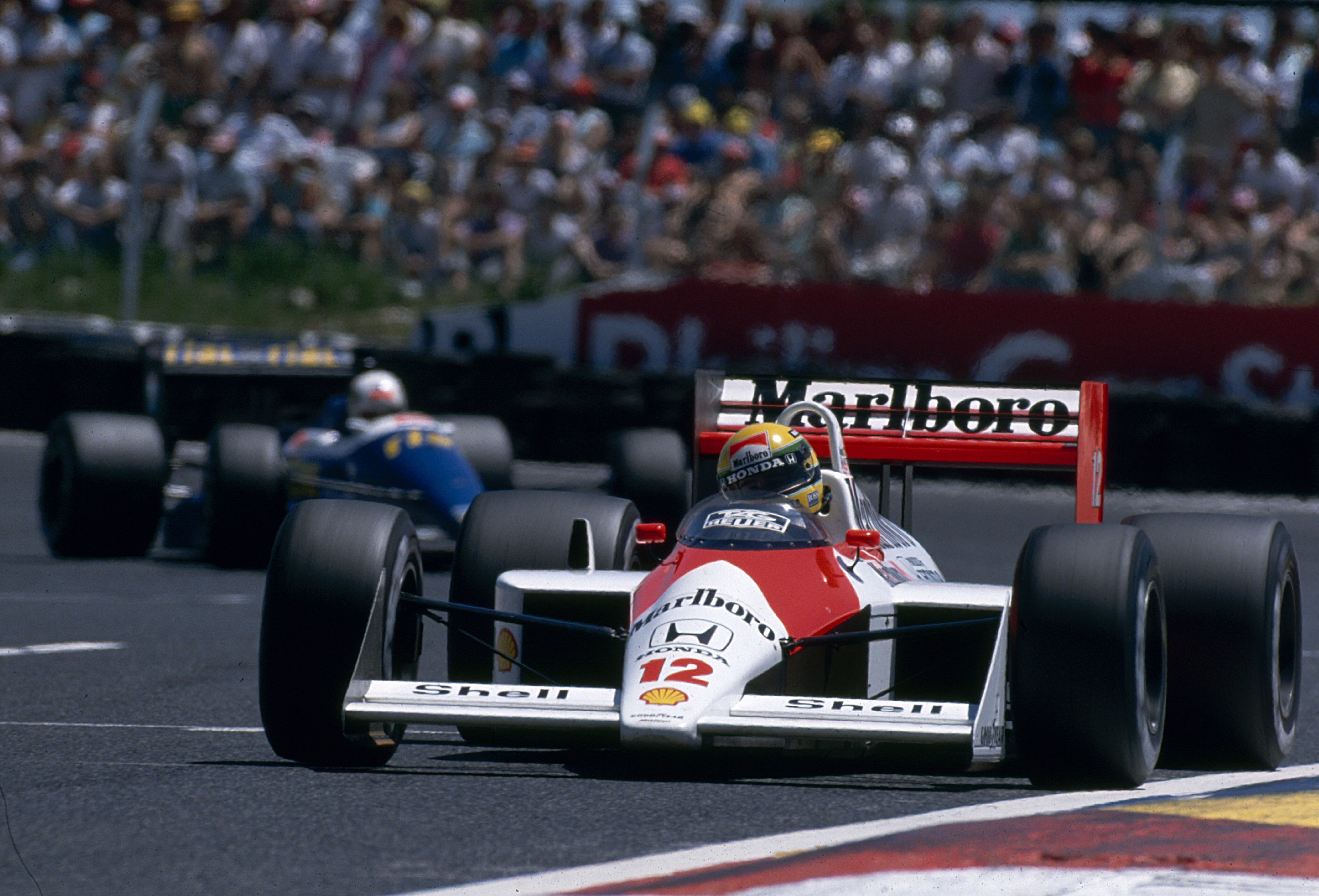 Ayrton Senna, McLaren, 1988 - desktop wallpaper