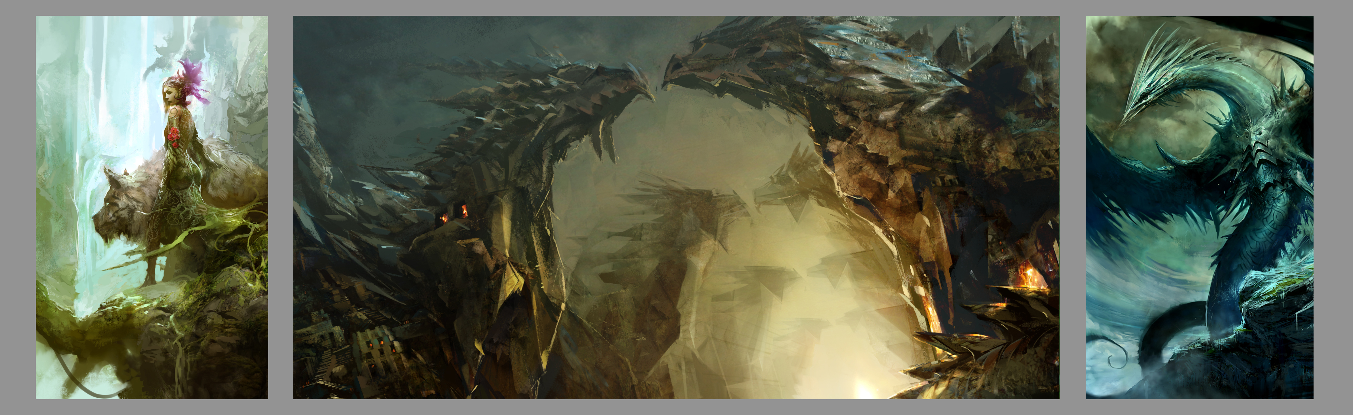 Guild Wars, artwork - desktop wallpaper