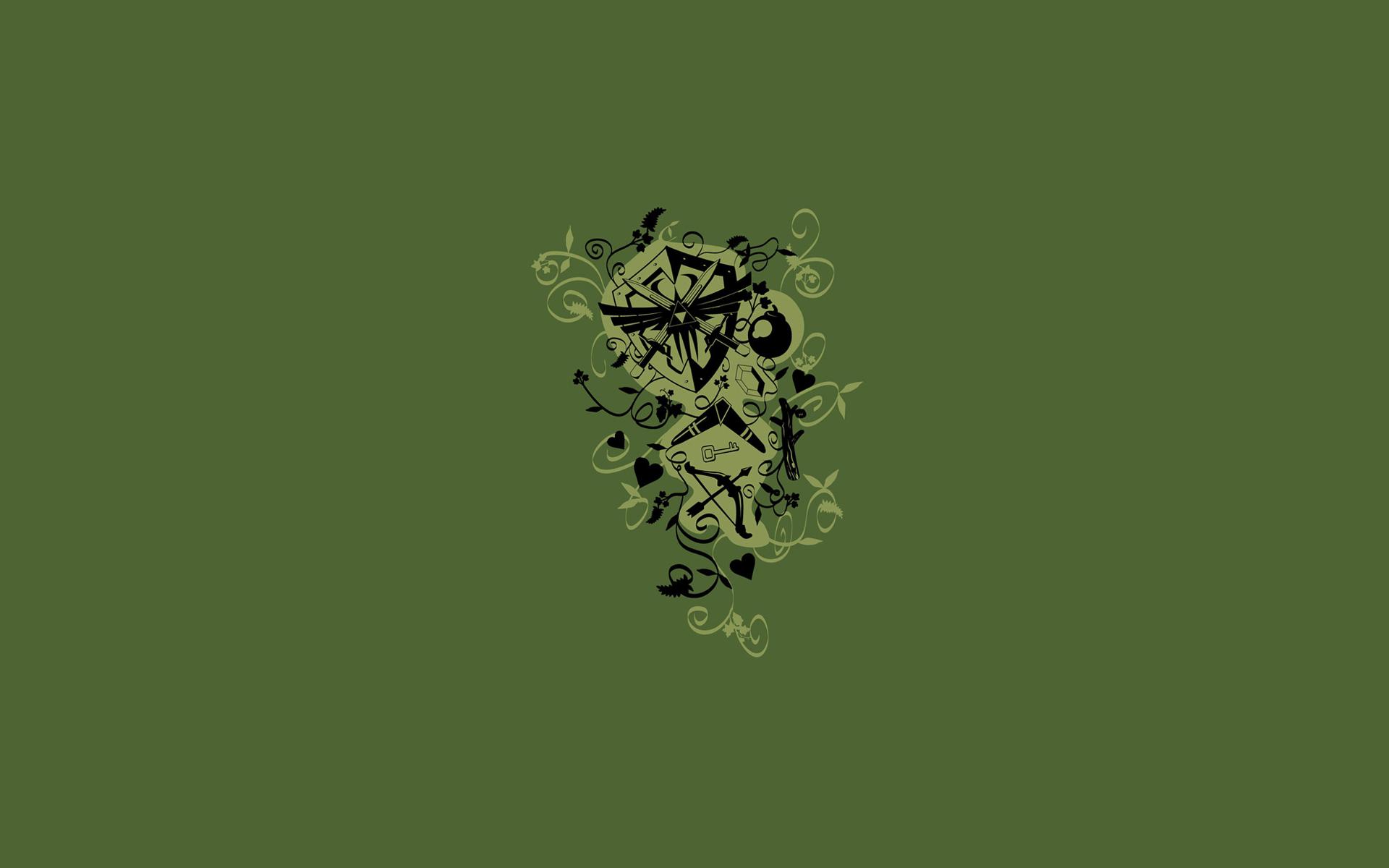 green, Zelda - desktop wallpaper