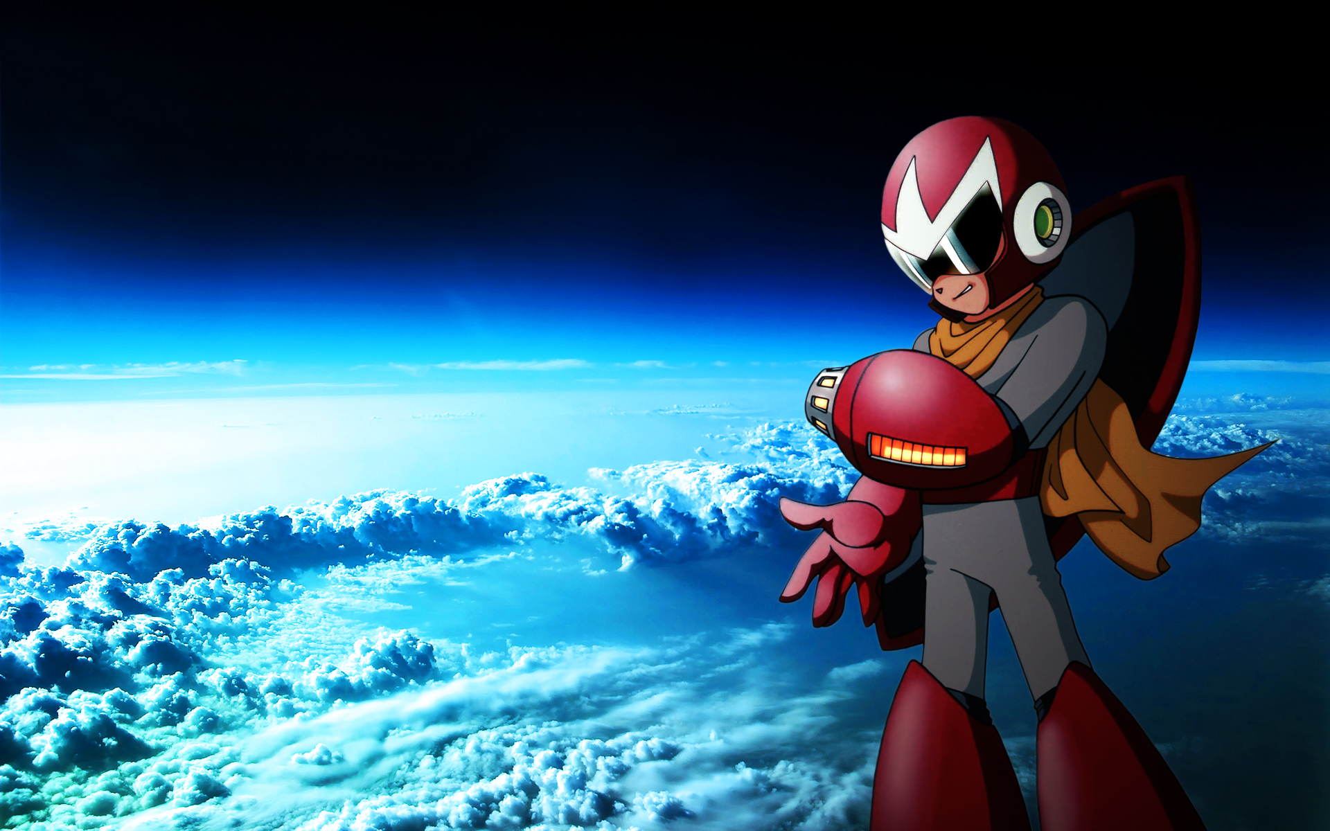 Mega Man, Protoman, Rockman - desktop wallpaper