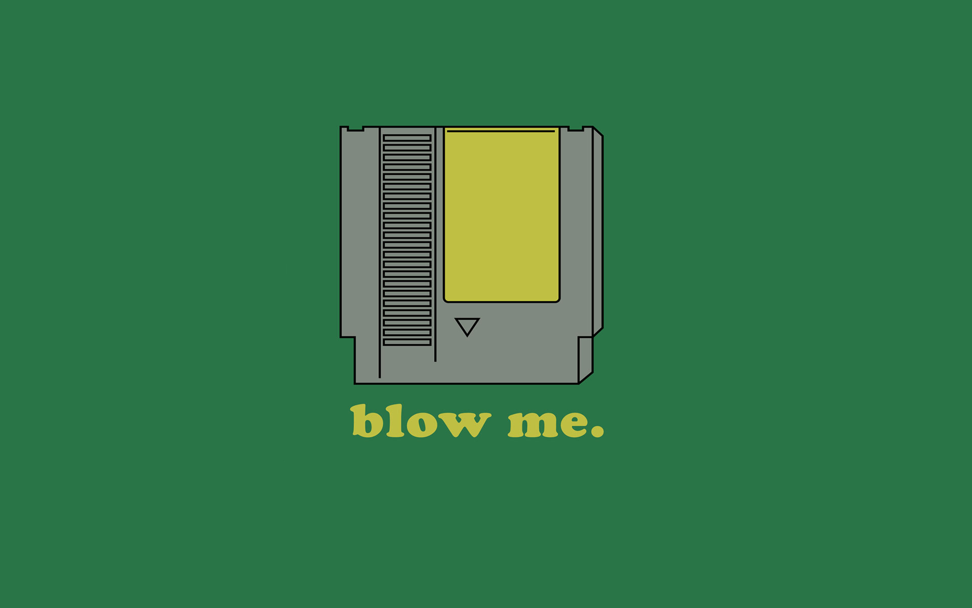 Nintendo, funny, blow me - desktop wallpaper