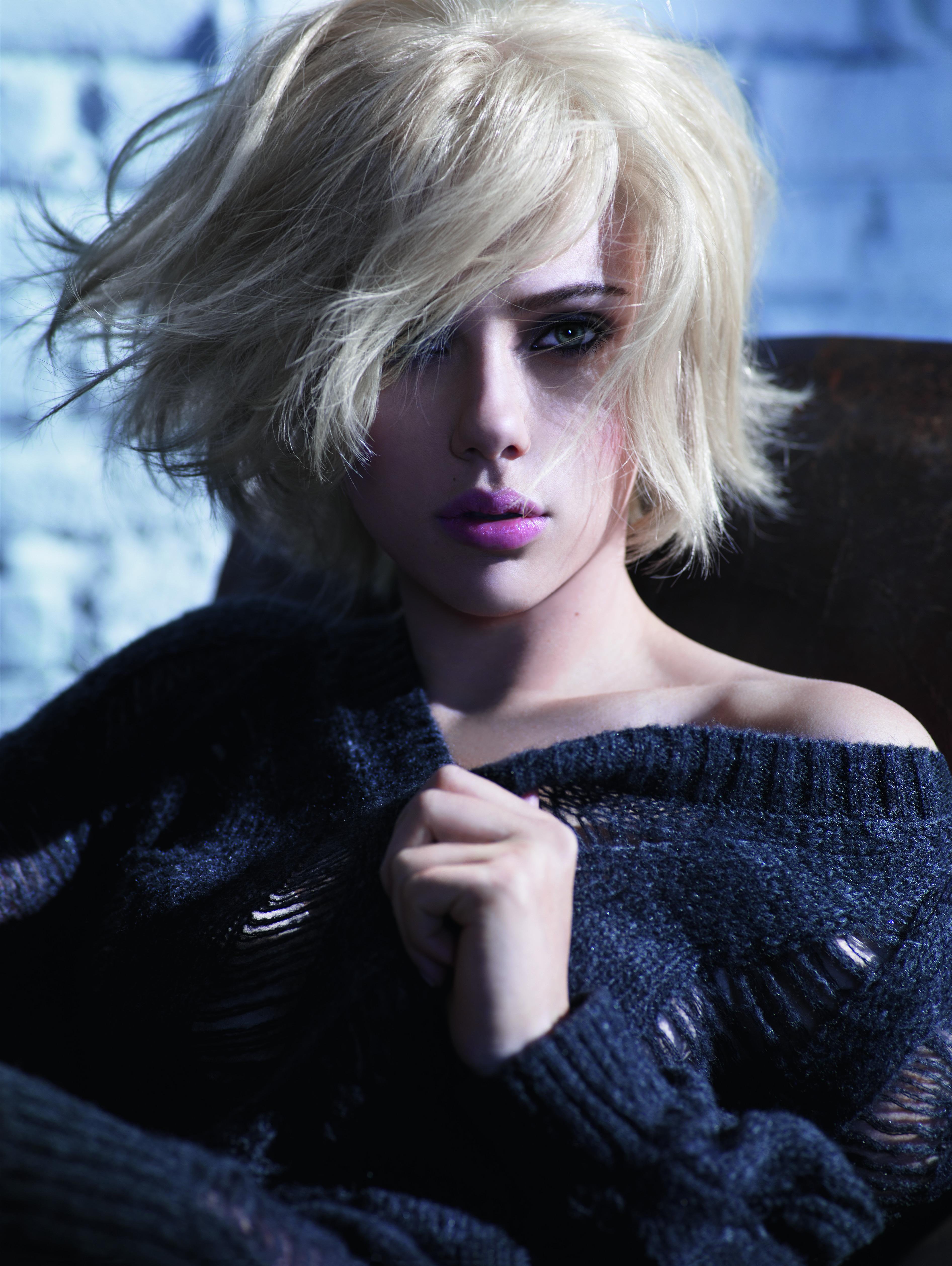 blondes, women, Scarlett Johansson, actress - desktop wallpaper