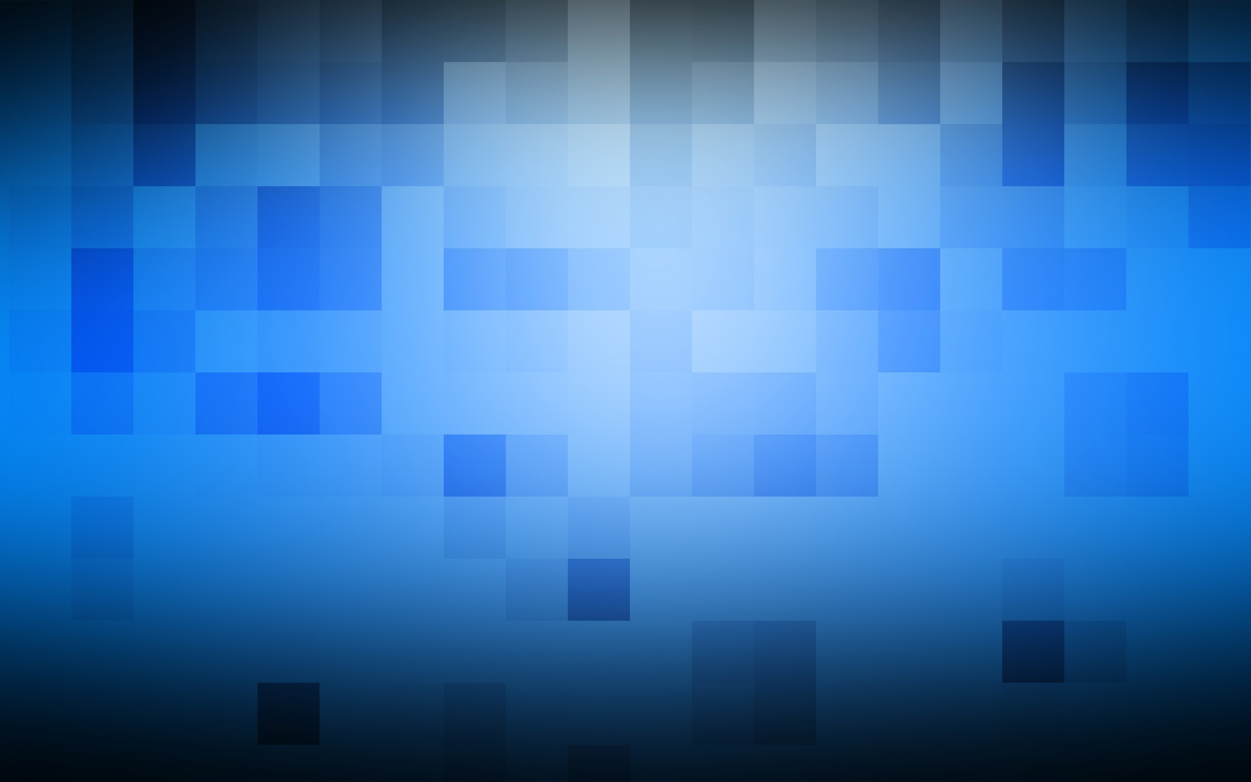 blue, pixel art - desktop wallpaper