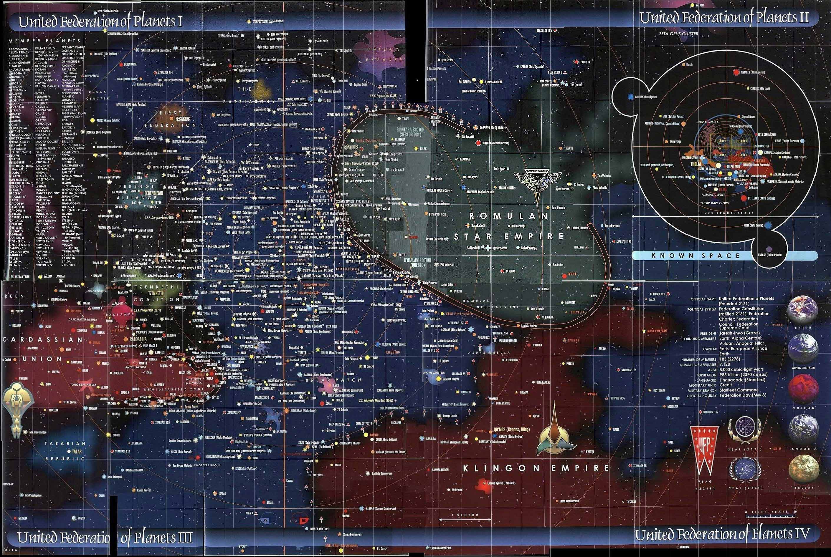 outer space, Star Trek, maps - desktop wallpaper