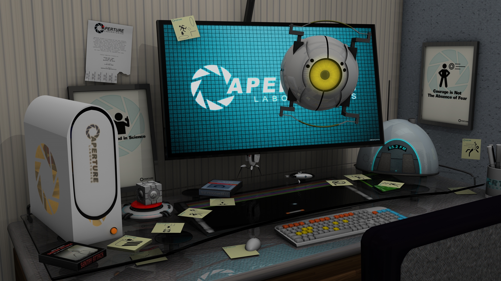 Aperture Laboratories - desktop wallpaper