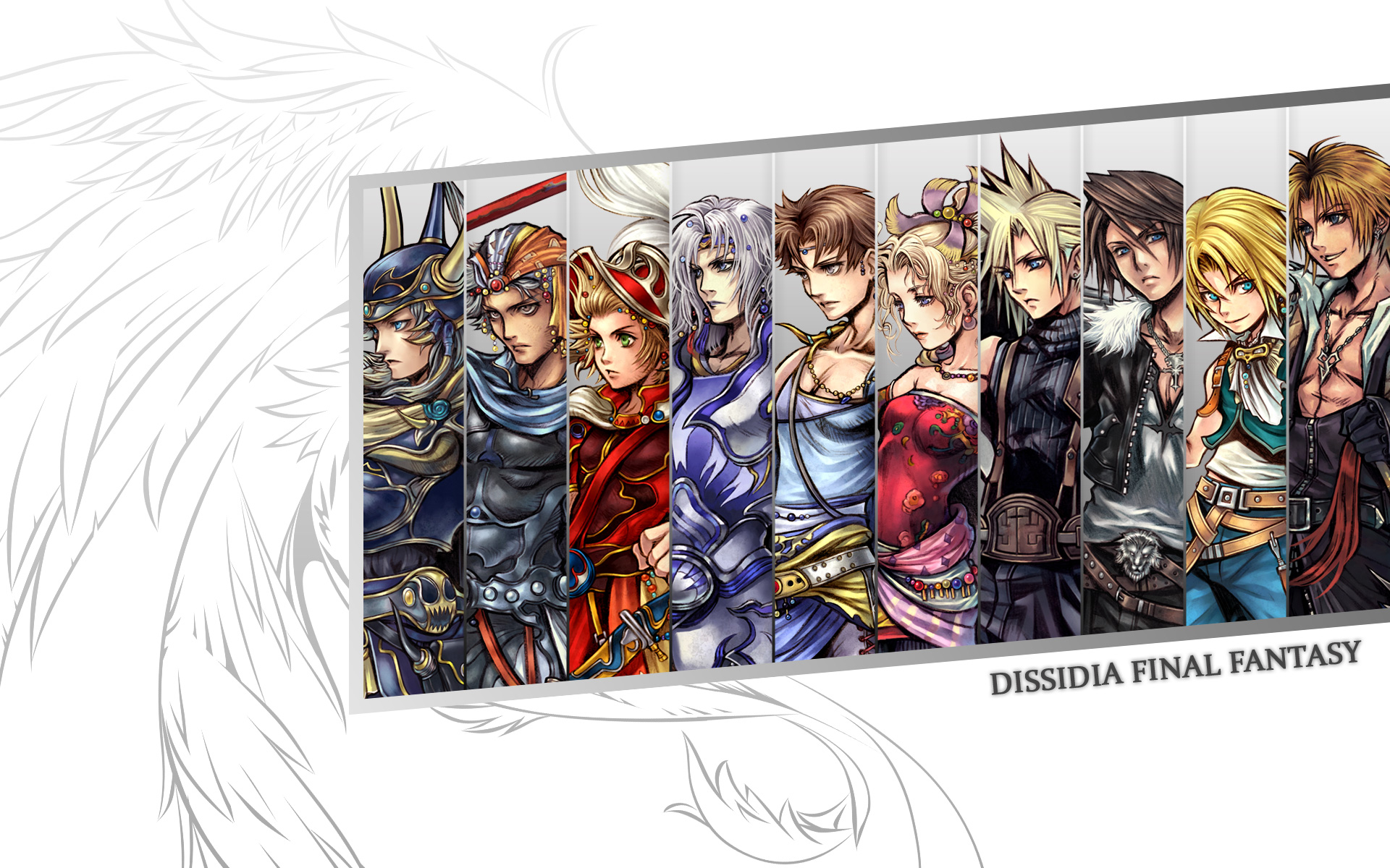 Final Fantasy, characters - desktop wallpaper
