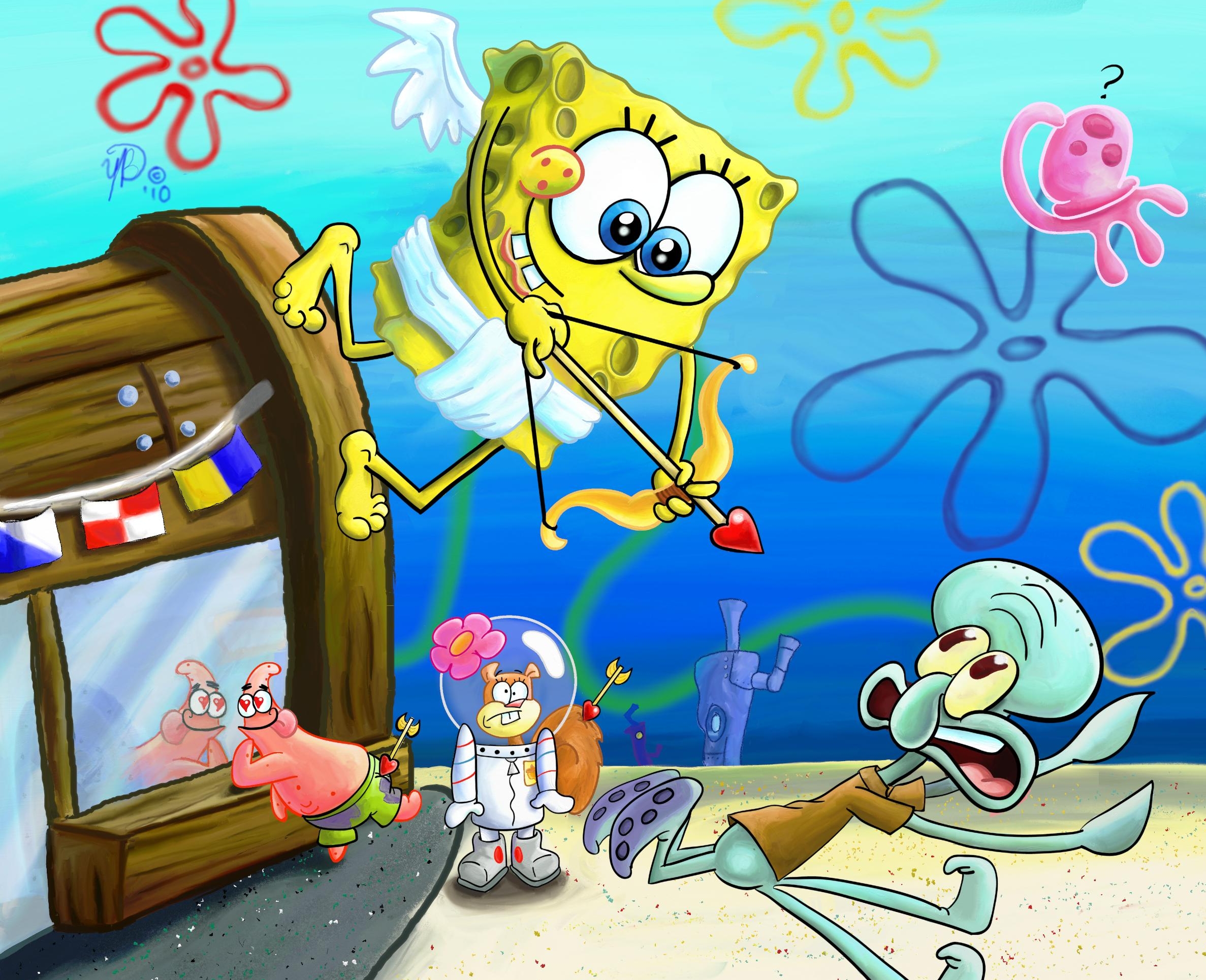 cartoons, Spongebob - desktop wallpaper.