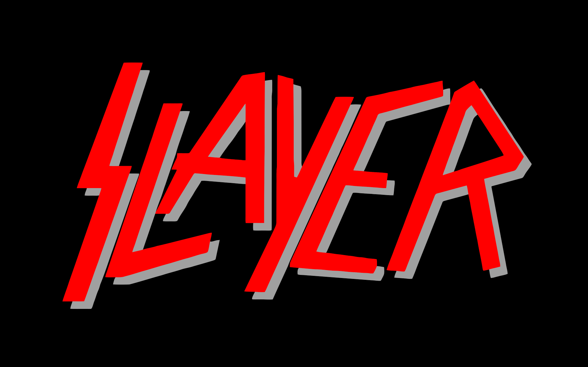 music, metal, Slayer, logos, Thrash Metal - desktop wallpaper