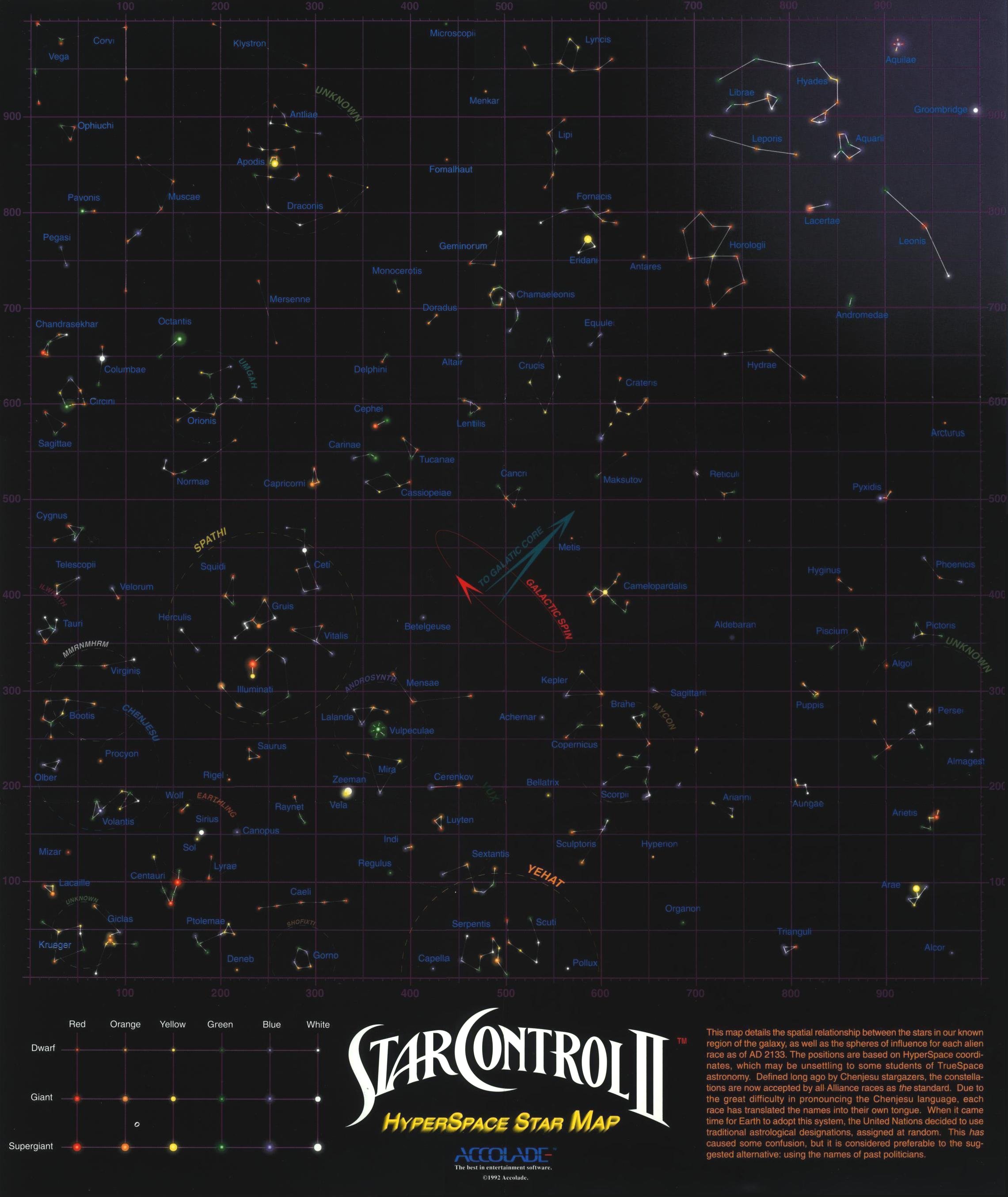 outer space, stars, maps, star control - desktop wallpaper