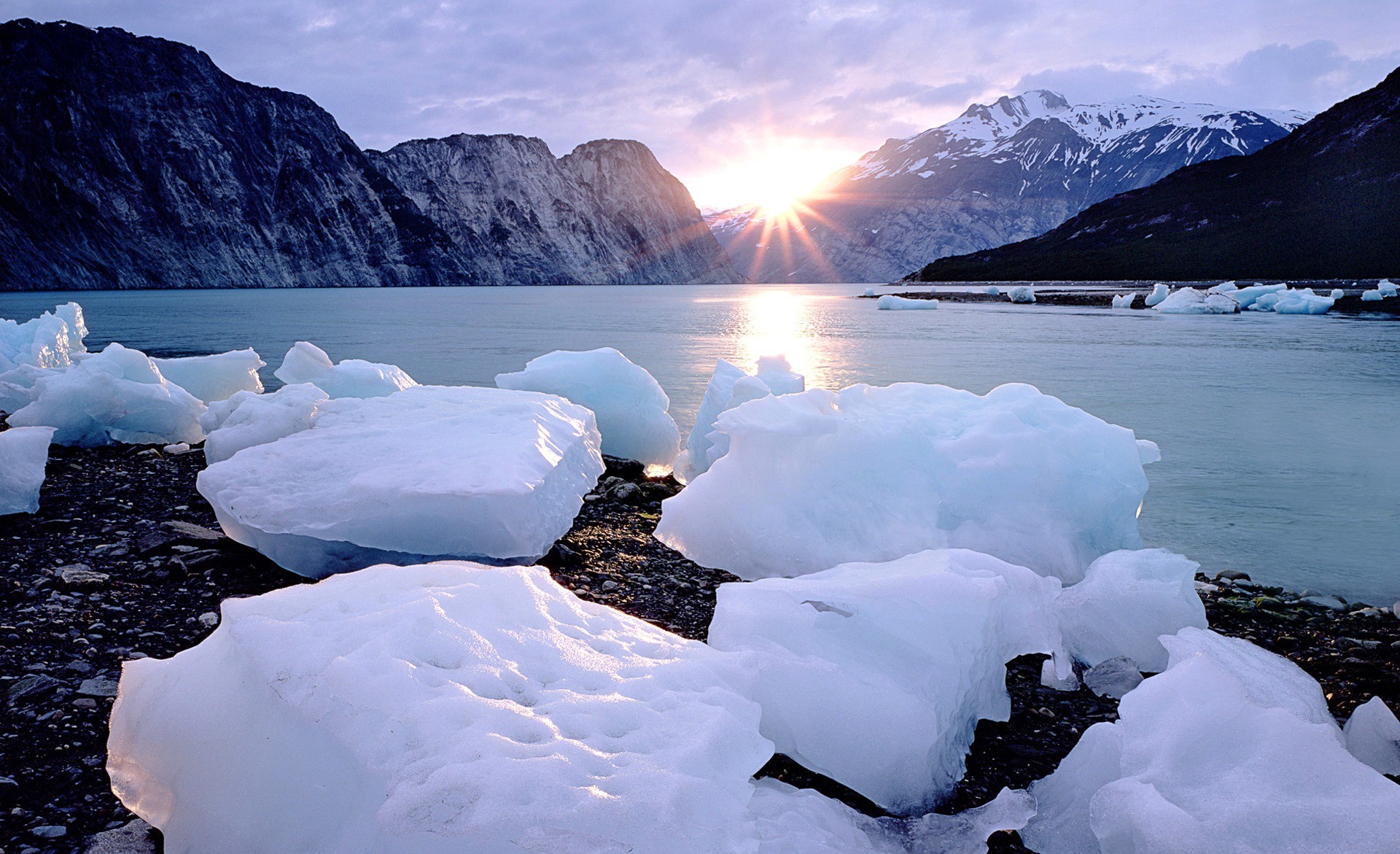 ice, landscapes, nature - desktop wallpaper
