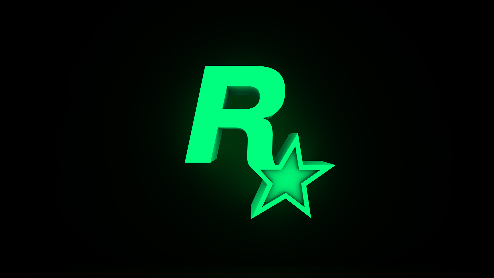 Rockstar Games, logos, simple background - desktop wallpaper