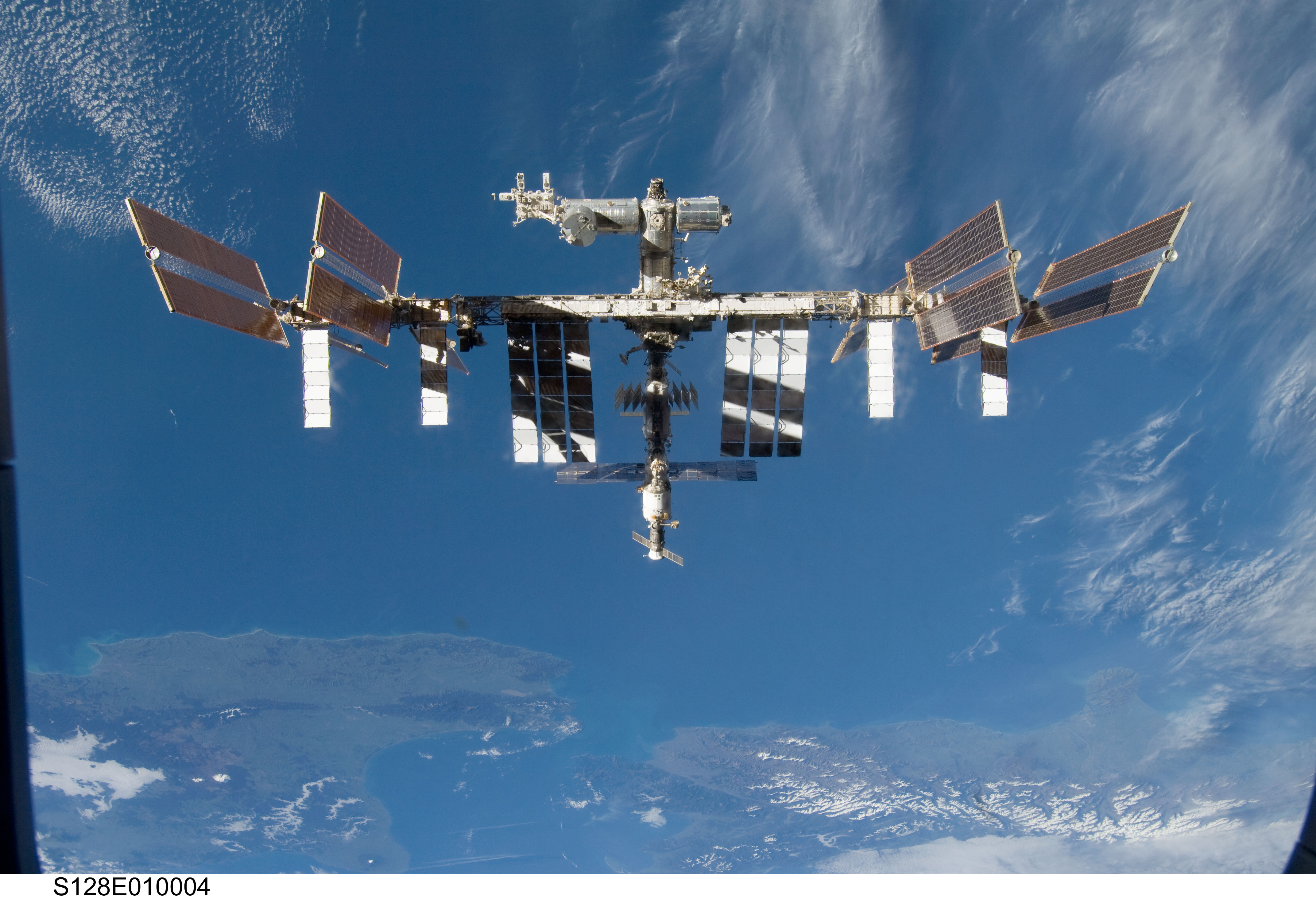 outer space, International Space Station - desktop wallpaper