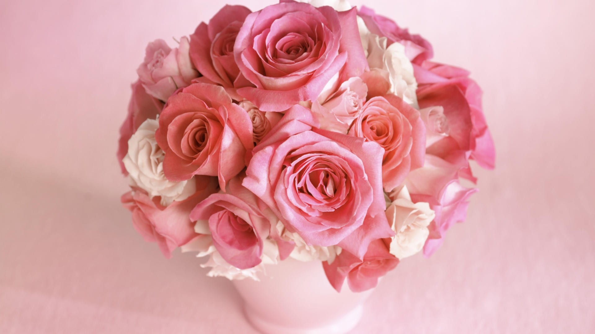 valentine, bouquet - desktop wallpaper