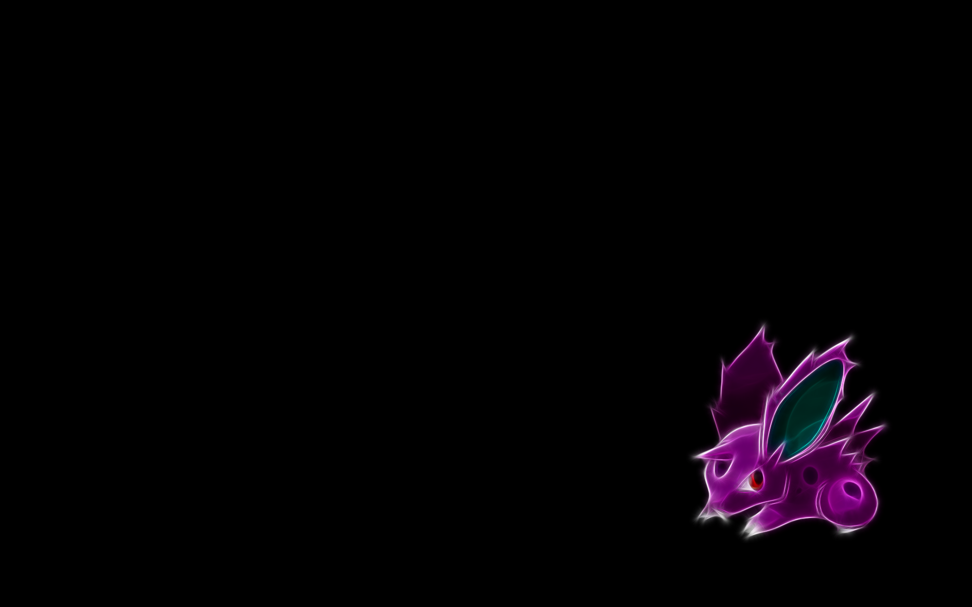 Pokemon, simple background, black background - desktop wallpaper