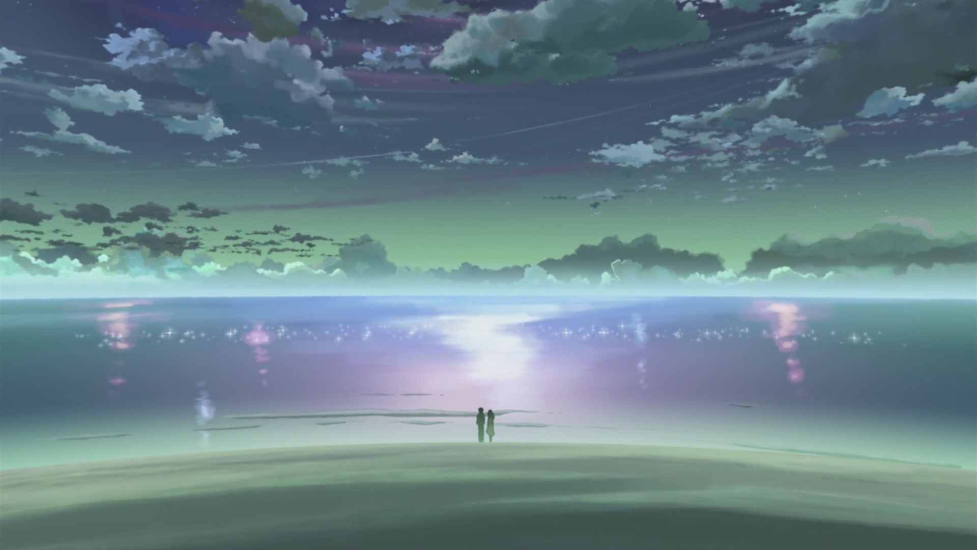 Makoto Shinkai, 5 Centimeters Per Second, artwork, anime - desktop wallpaper