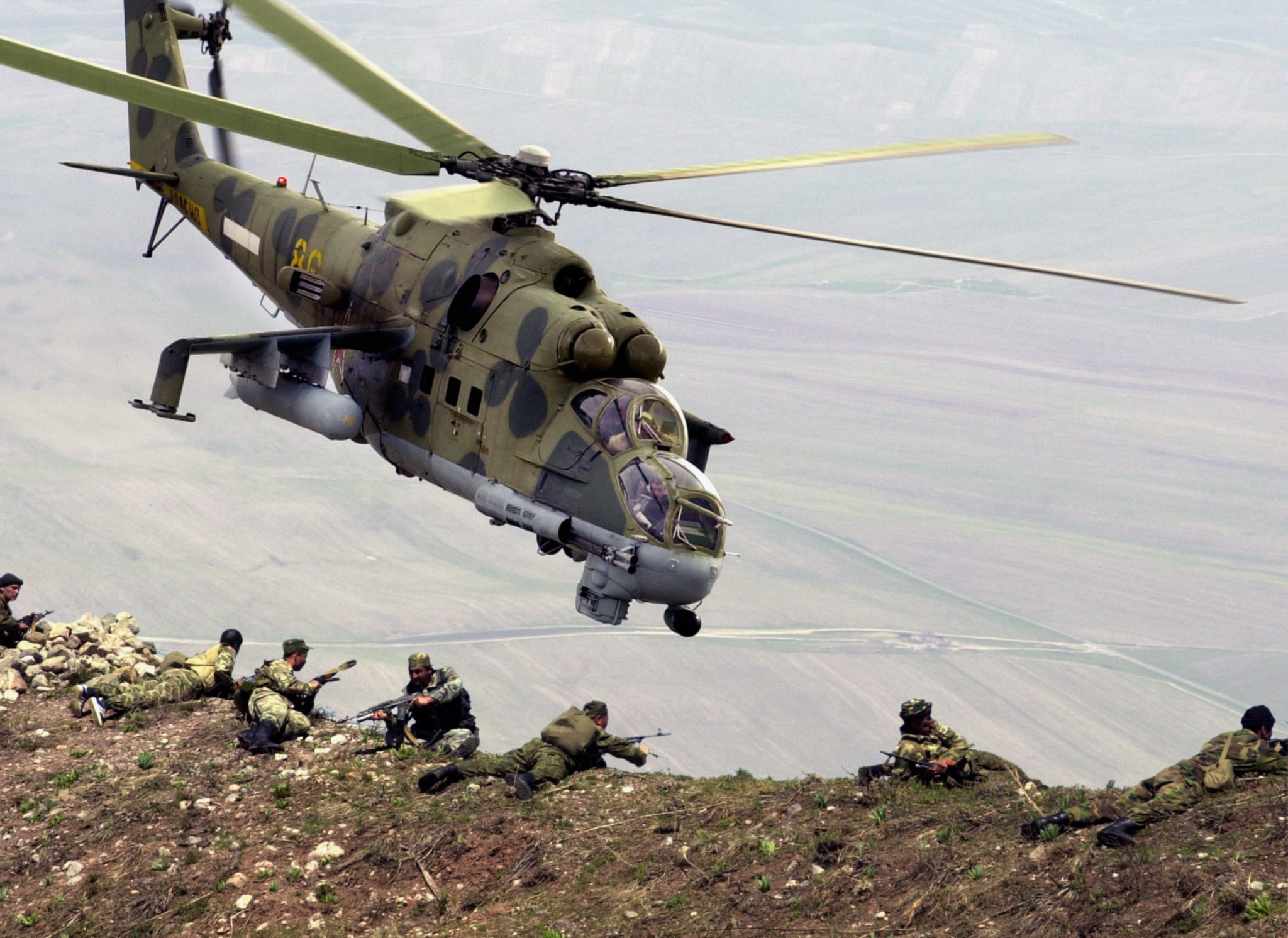 helicopters, Soviet, Afghanistan, mil, vehicles, Mi-24, Mi-24 Hind - desktop wallpaper