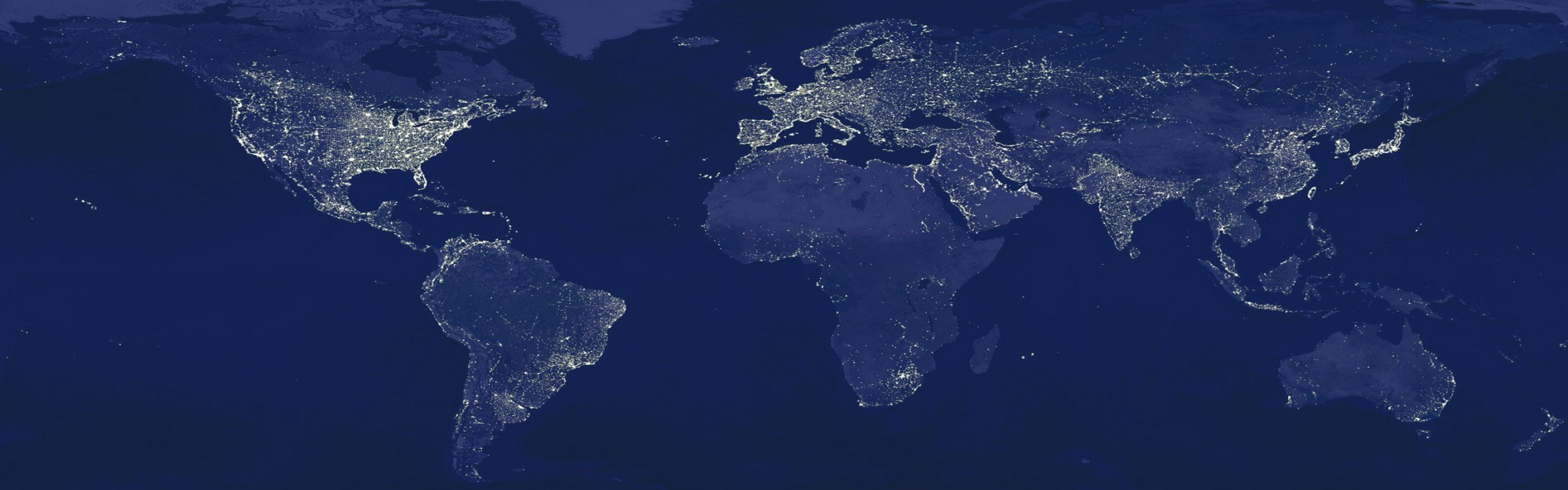 light, night, Earth, globes, maps, world map - desktop wallpaper
