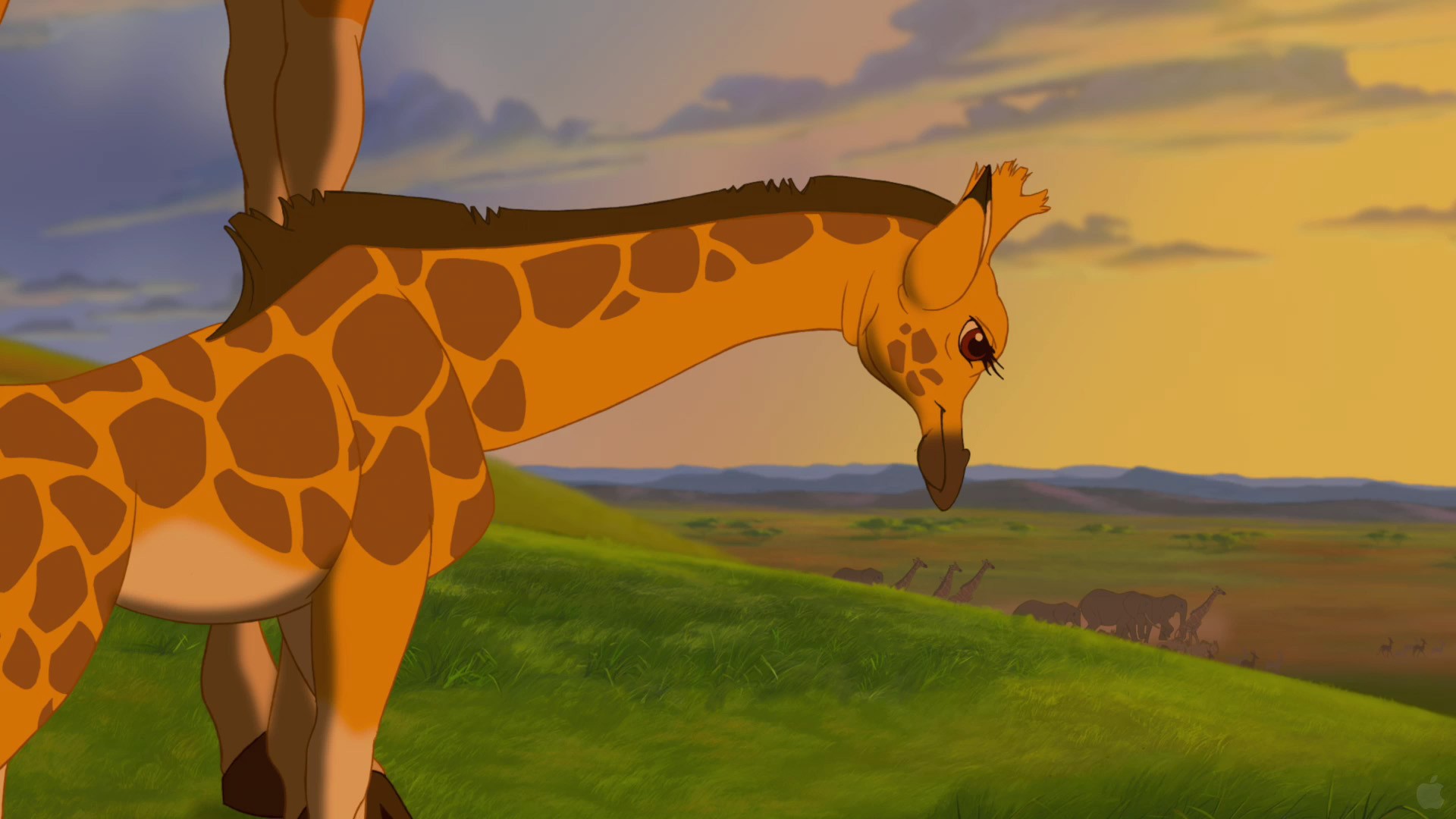 cartoons, Disney Company, The Lion King, 3D, giraffes - desktop wallpaper