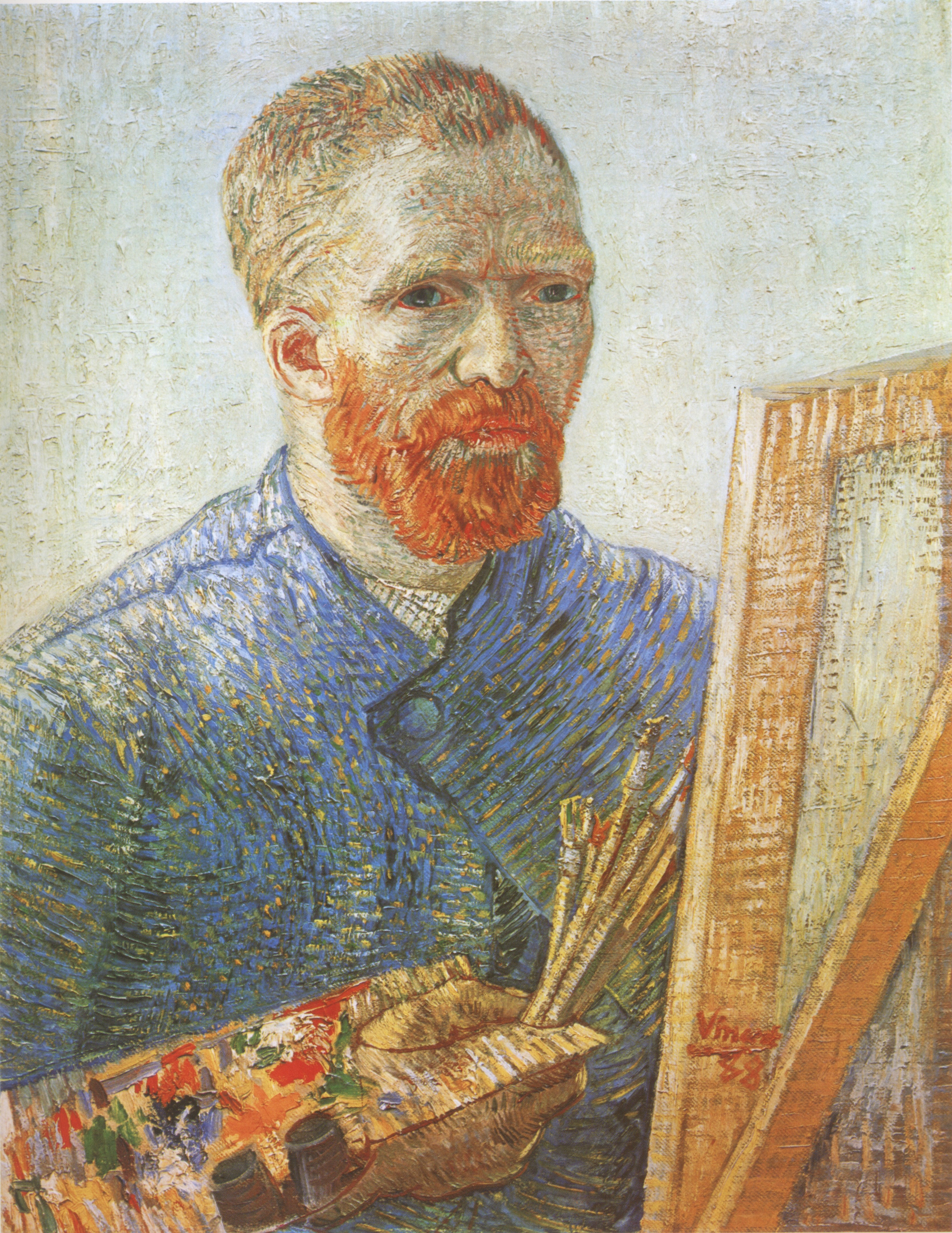 Vincent Van Gogh, artwork, self portrait - desktop wallpaper