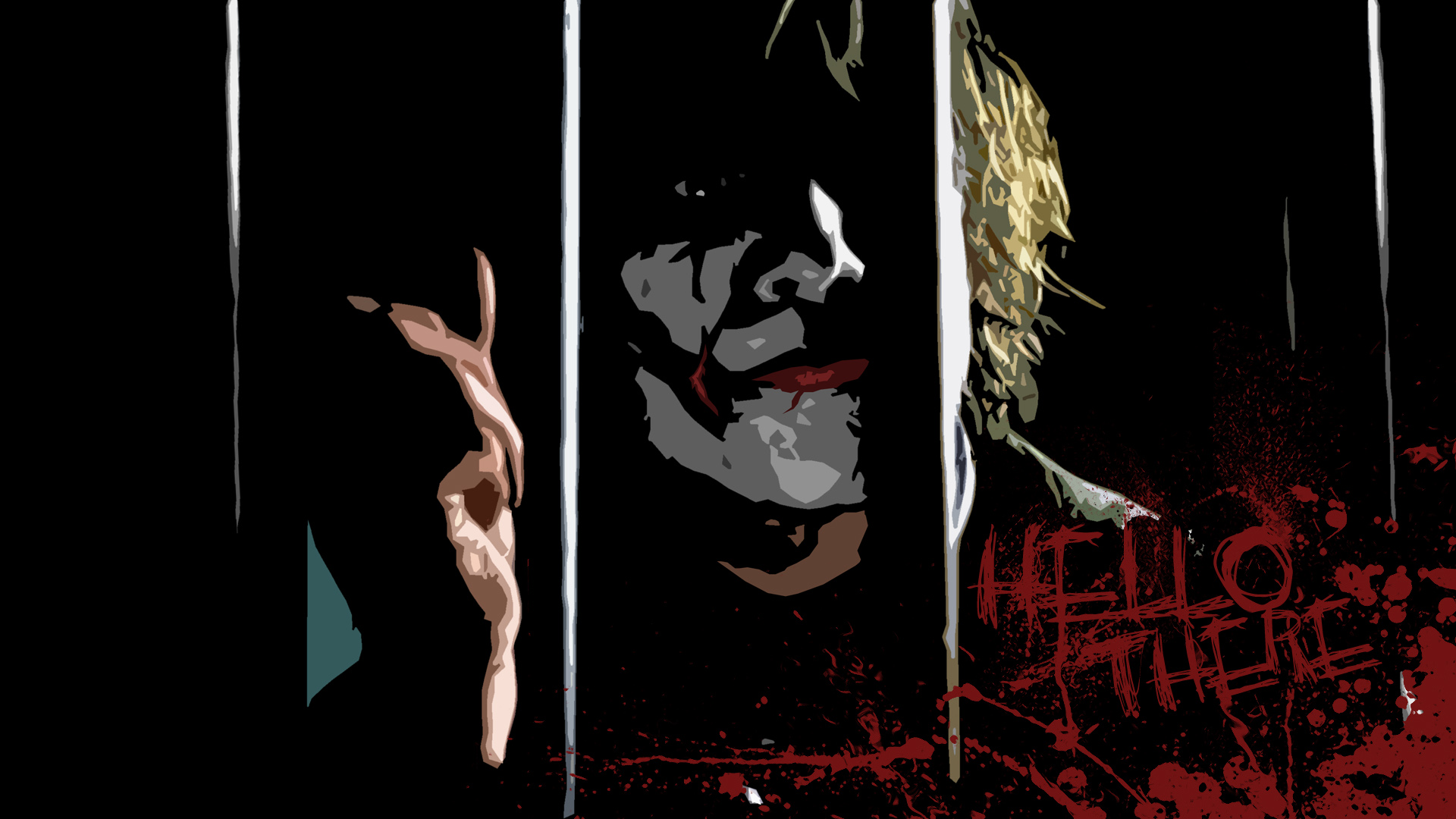 The Joker, The Dark Knight - desktop wallpaper