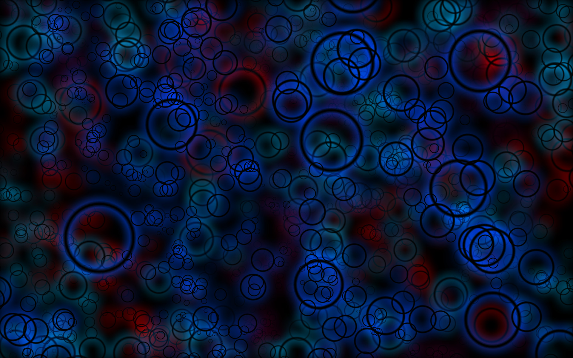 abstract, circles - desktop wallpaper