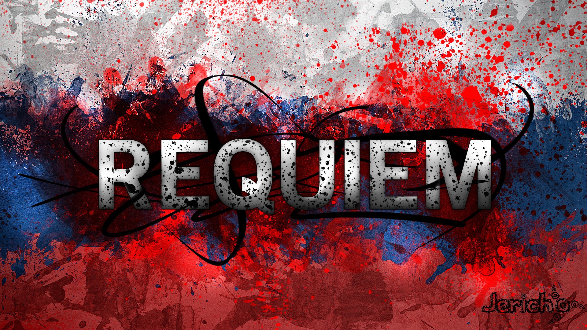 blood, Russia, flags, Lineage, lines, clan, Jericho, Requiem, Show Time - desktop wallpaper