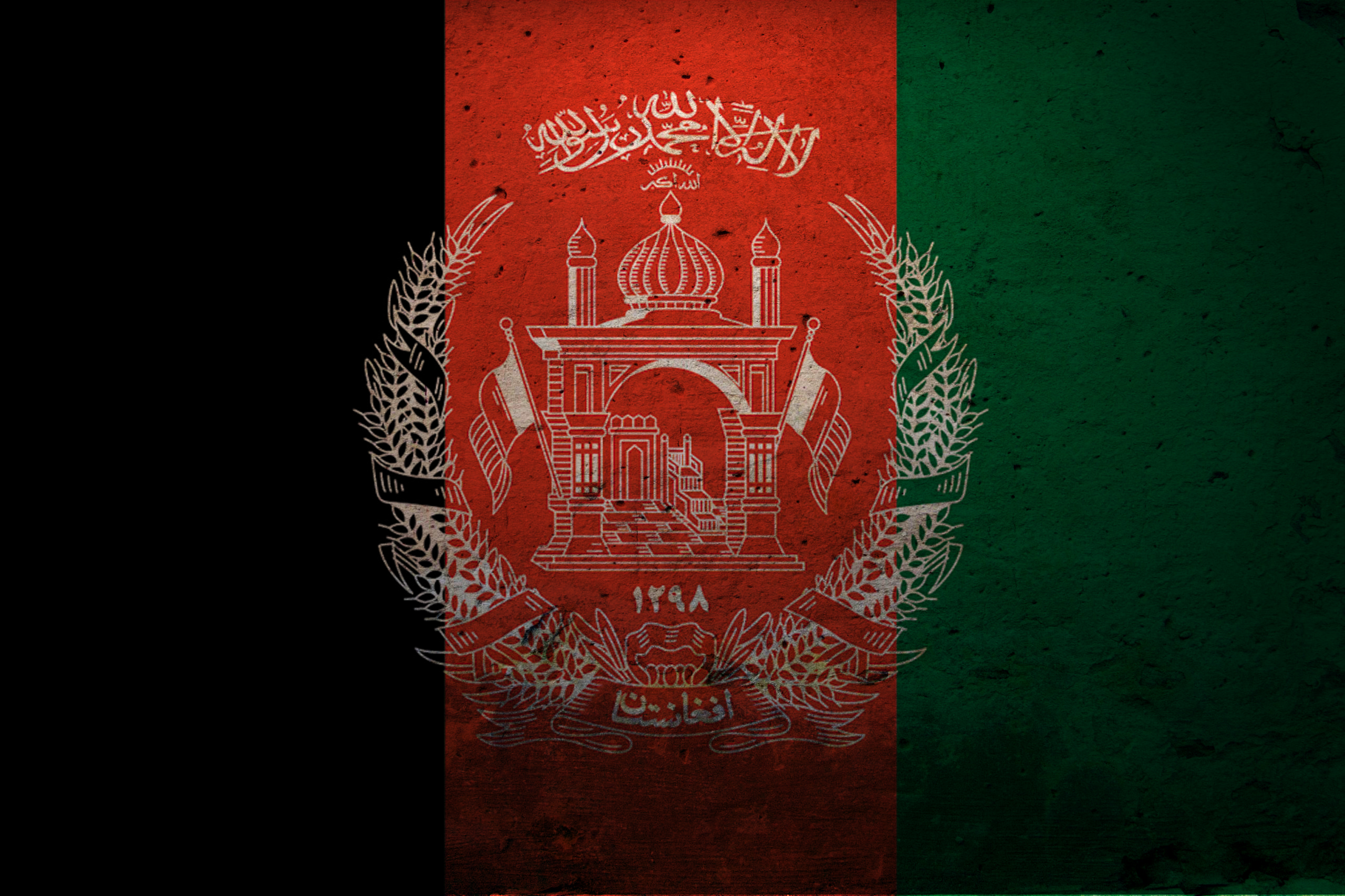 flags, Afghanistan - desktop wallpaper