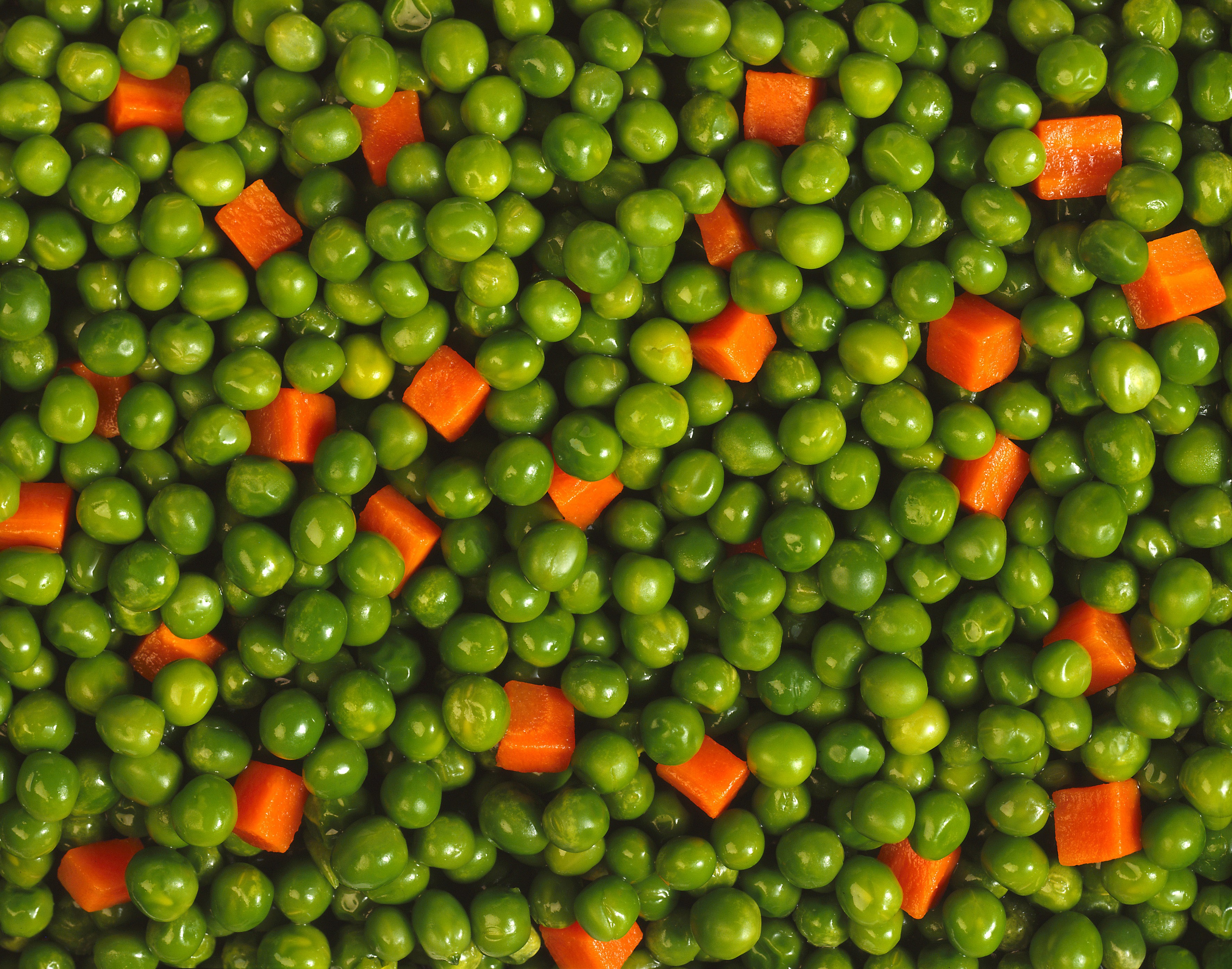 vegetables, food, carrots, peas - desktop wallpaper