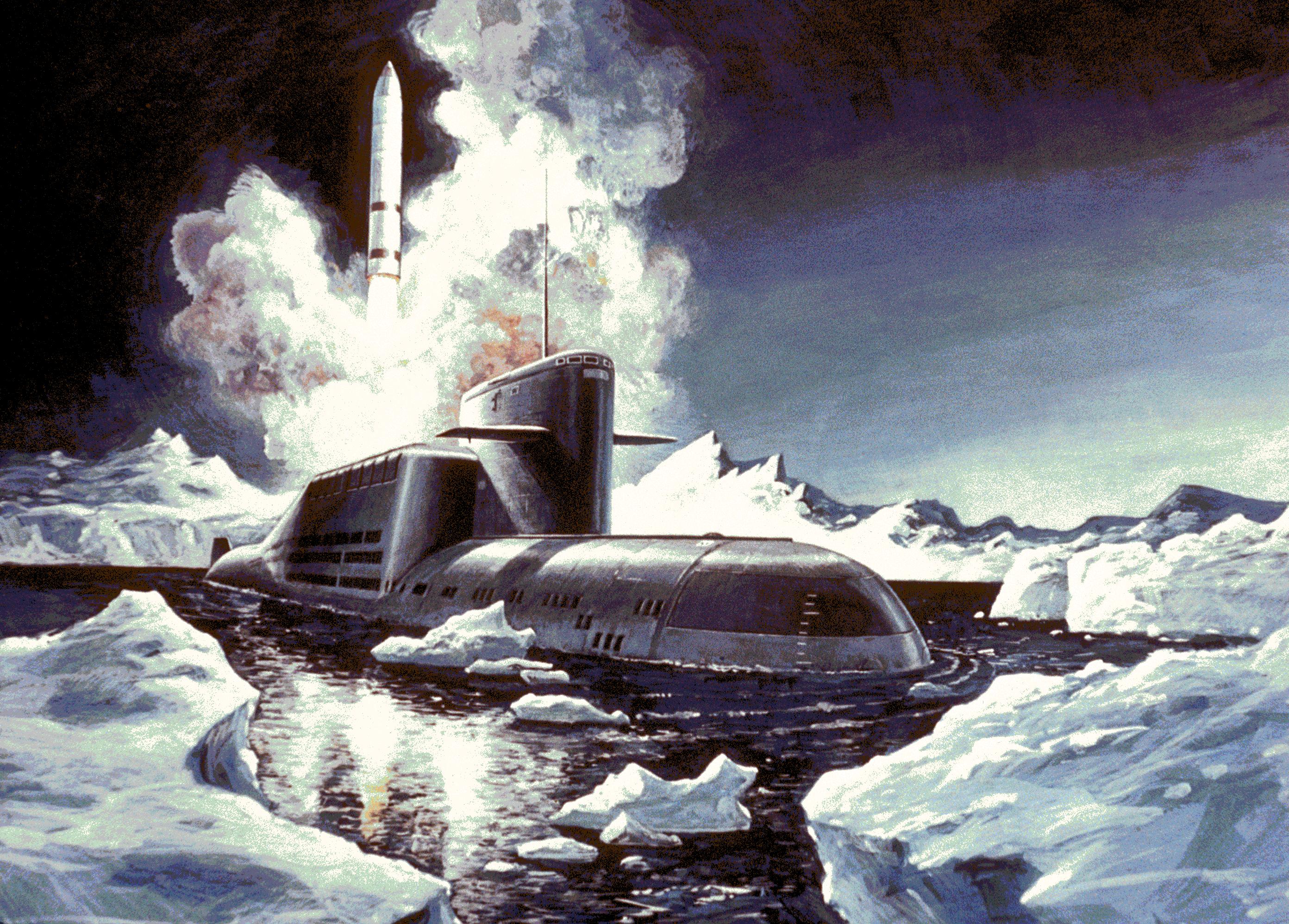 military, submarine, navy, artwork, missile - desktop wallpaper