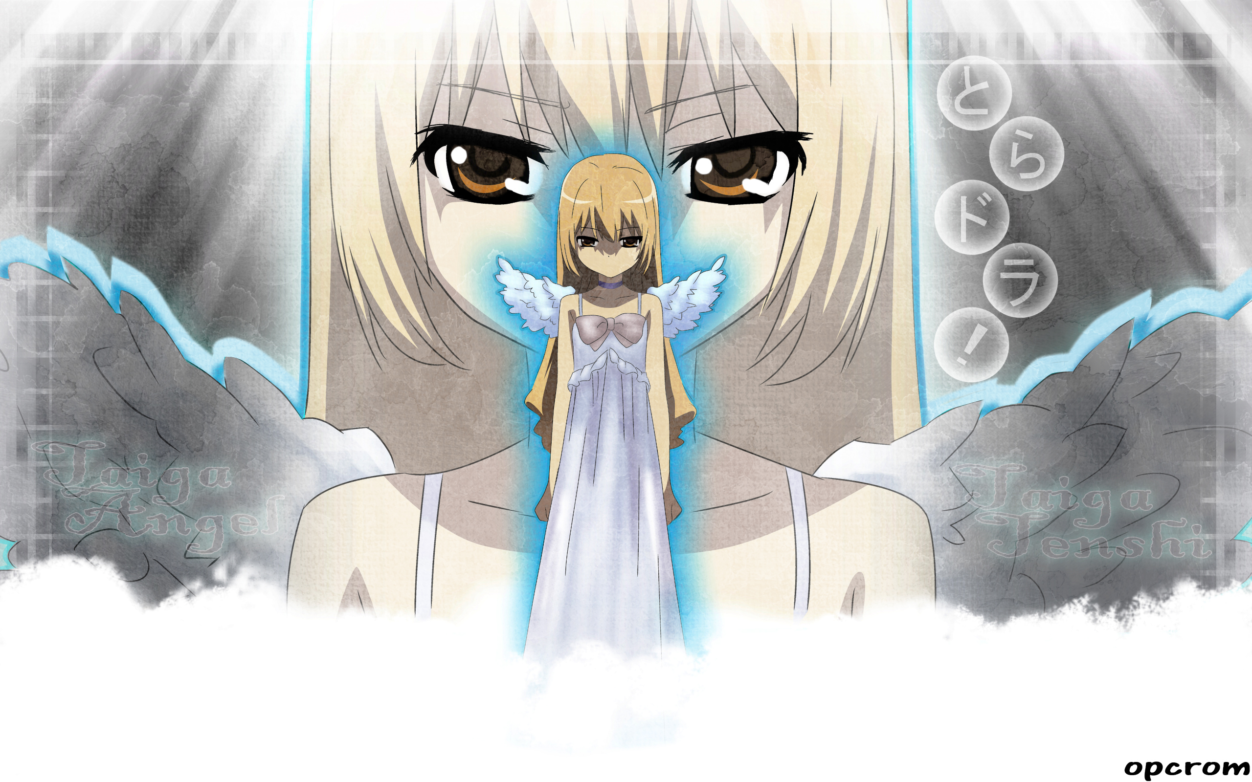 angels, Aisaka Taiga, Toradora - desktop wallpaper