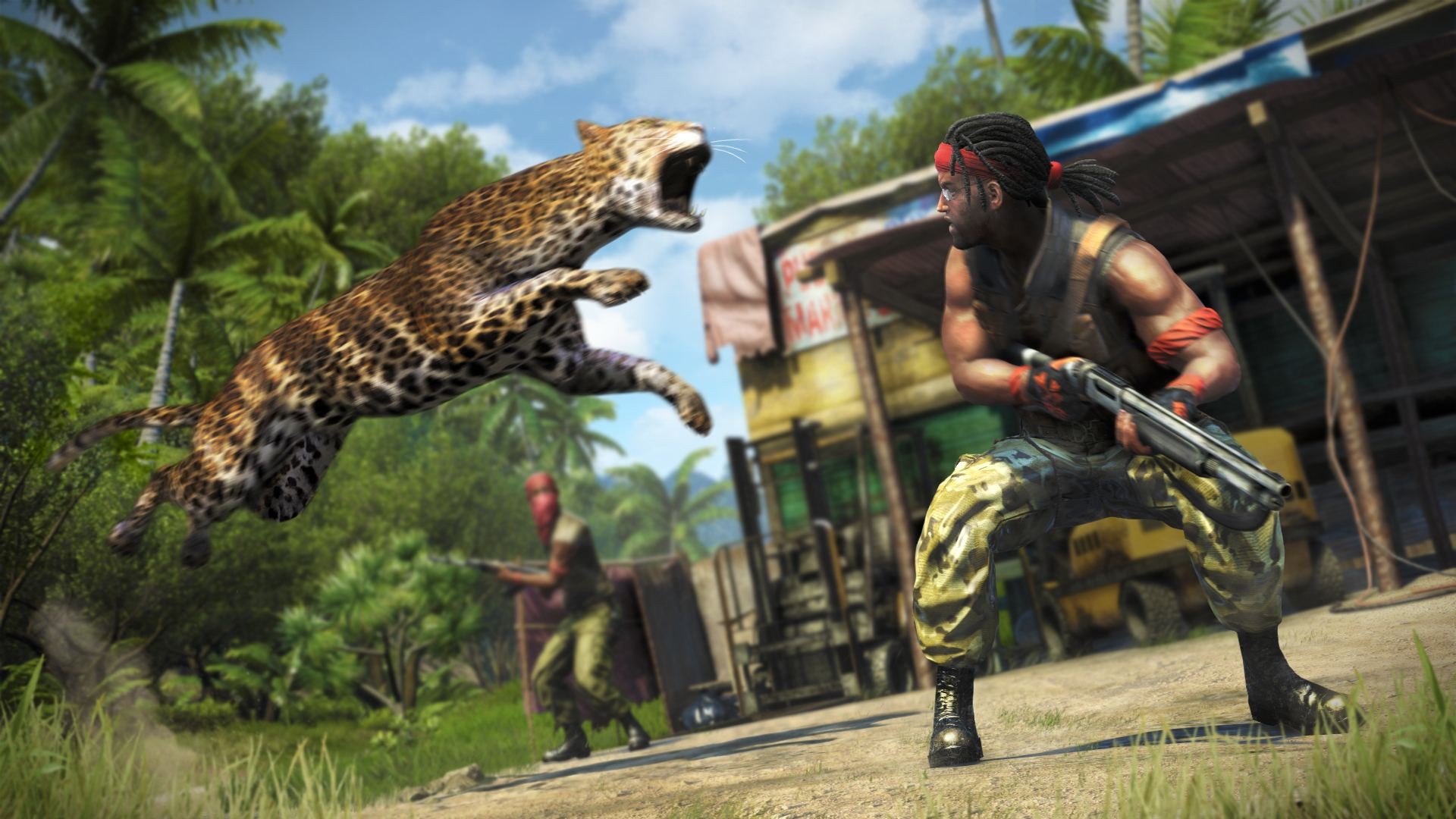 video games, fps, leopards, Far Cry 3 - desktop wallpaper
