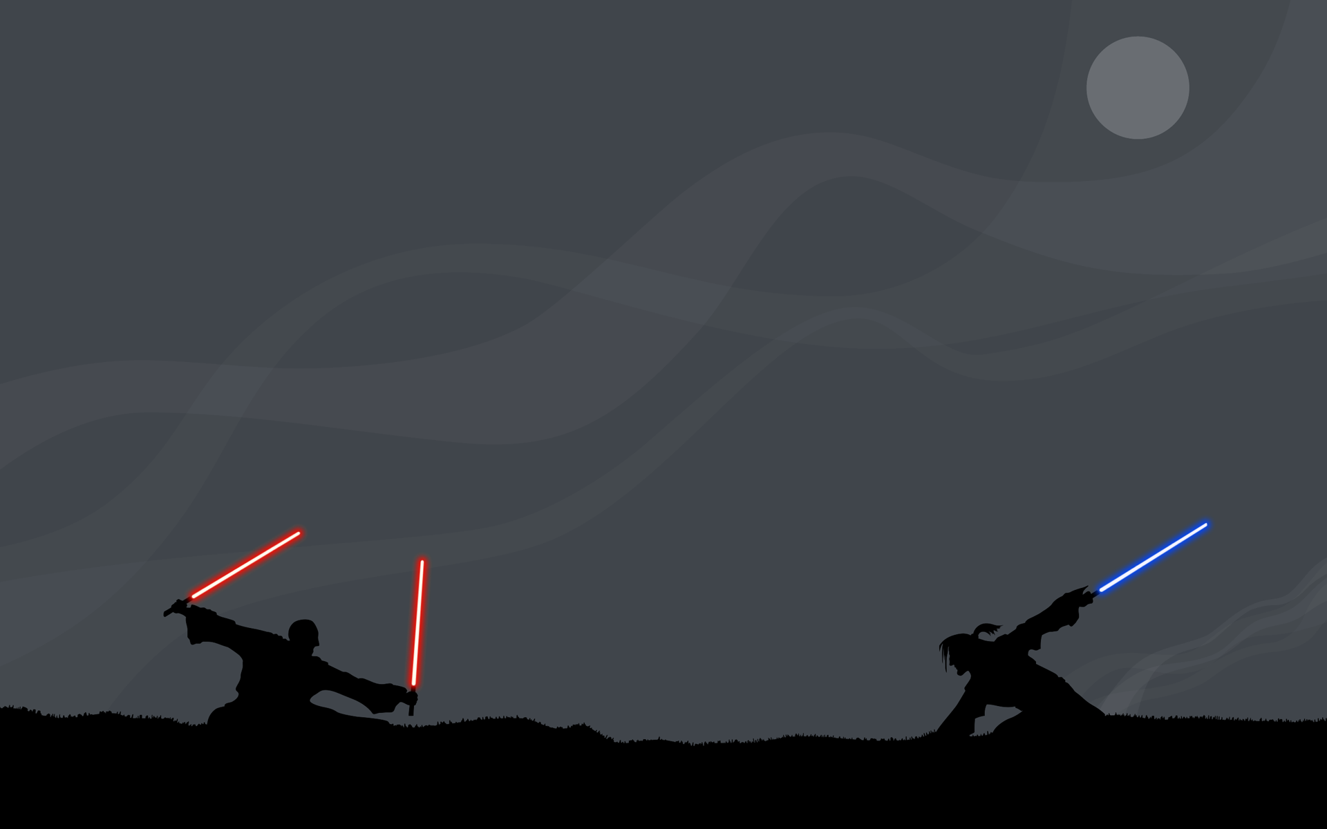 Star Wars, lightsabers, Jedi - desktop wallpaper