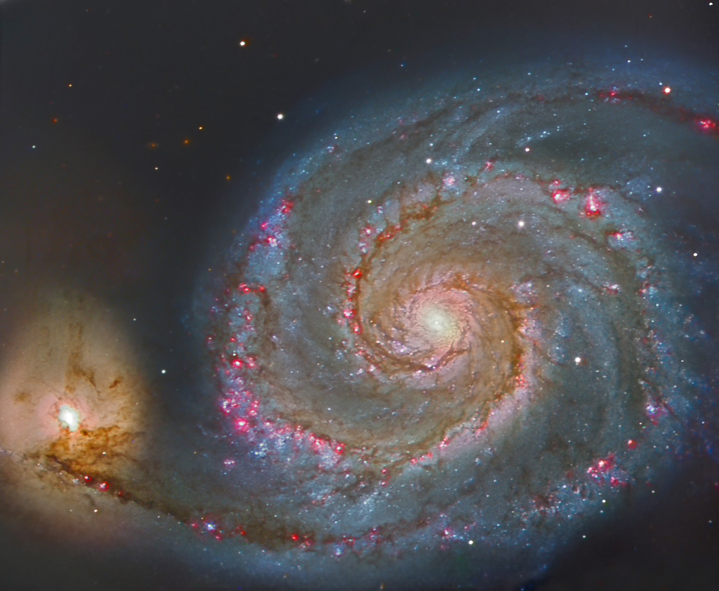 outer space, galaxies, galaxy - desktop wallpaper