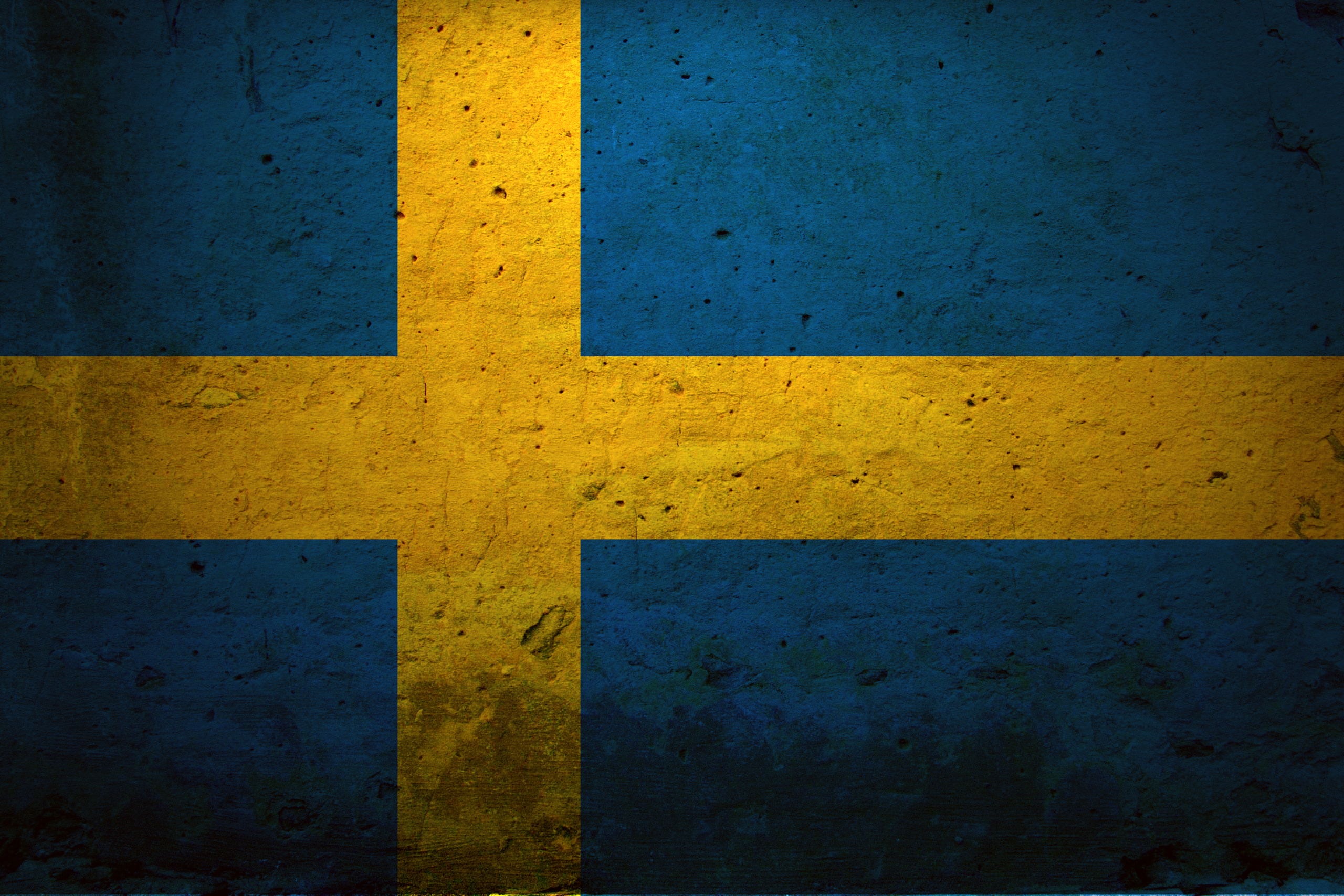 Sweden, flags - desktop wallpaper