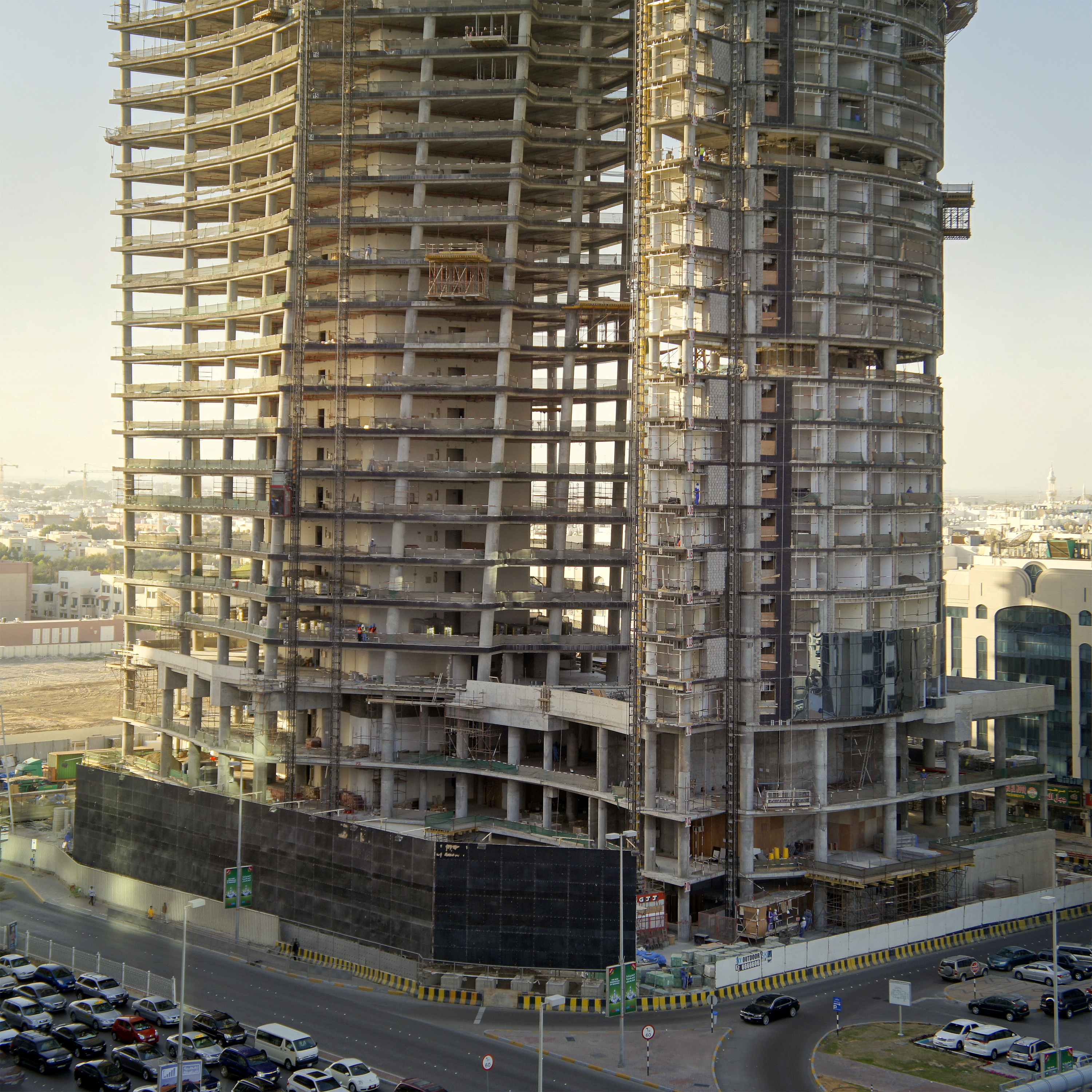 buildings, United Arab Emirates, unfinished, Infinity tower - desktop wallpaper
