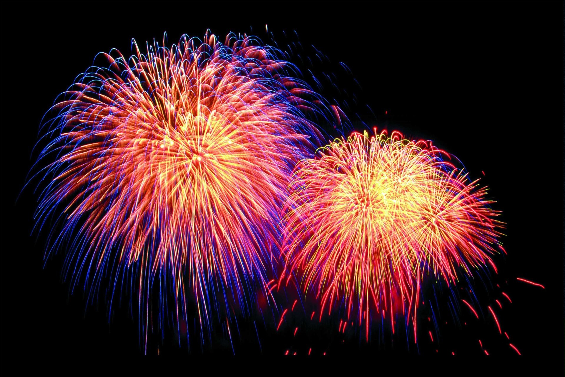fireworks, 9 May, victory - desktop wallpaper
