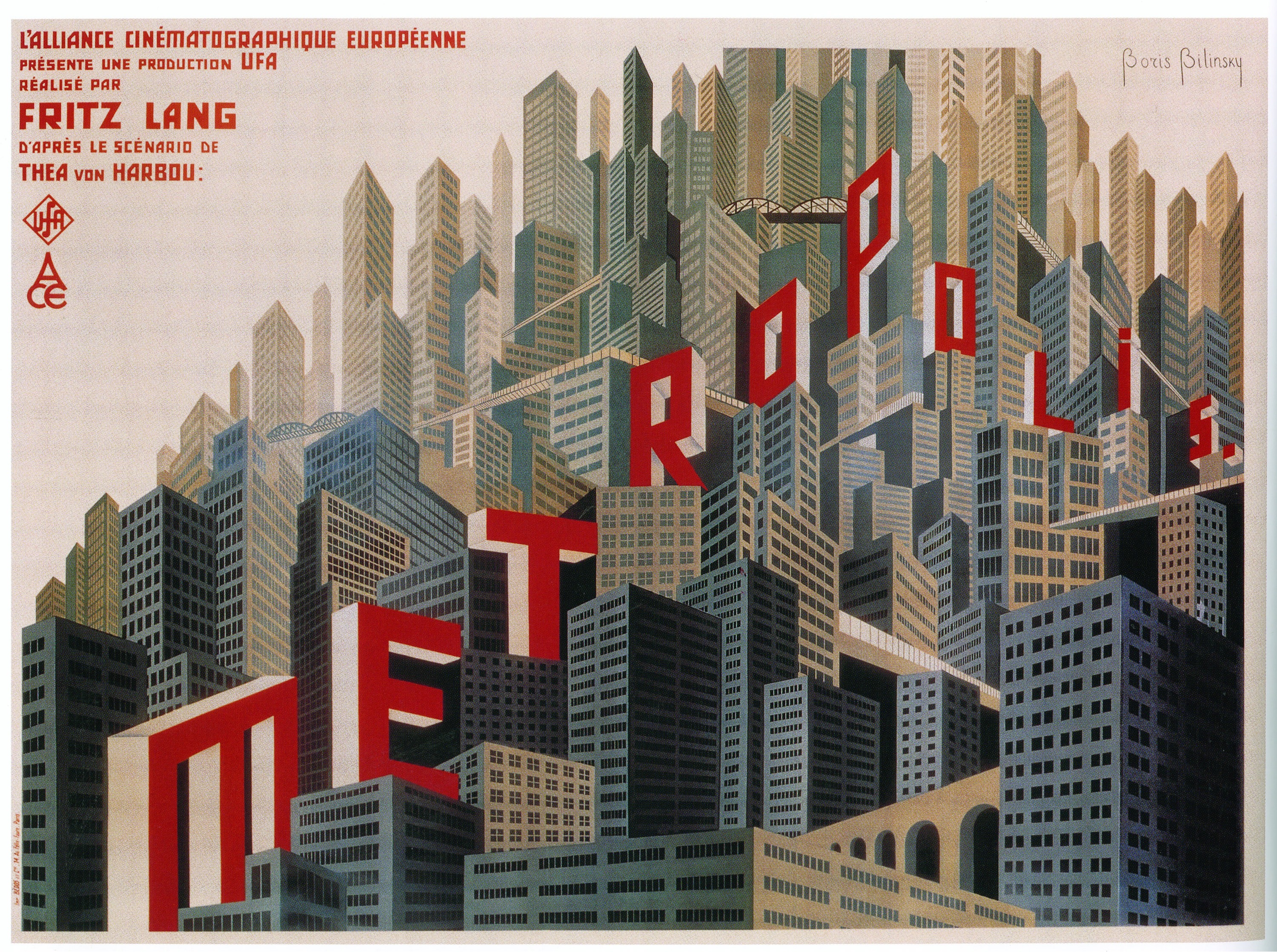 Metropolis, movie posters - desktop wallpaper