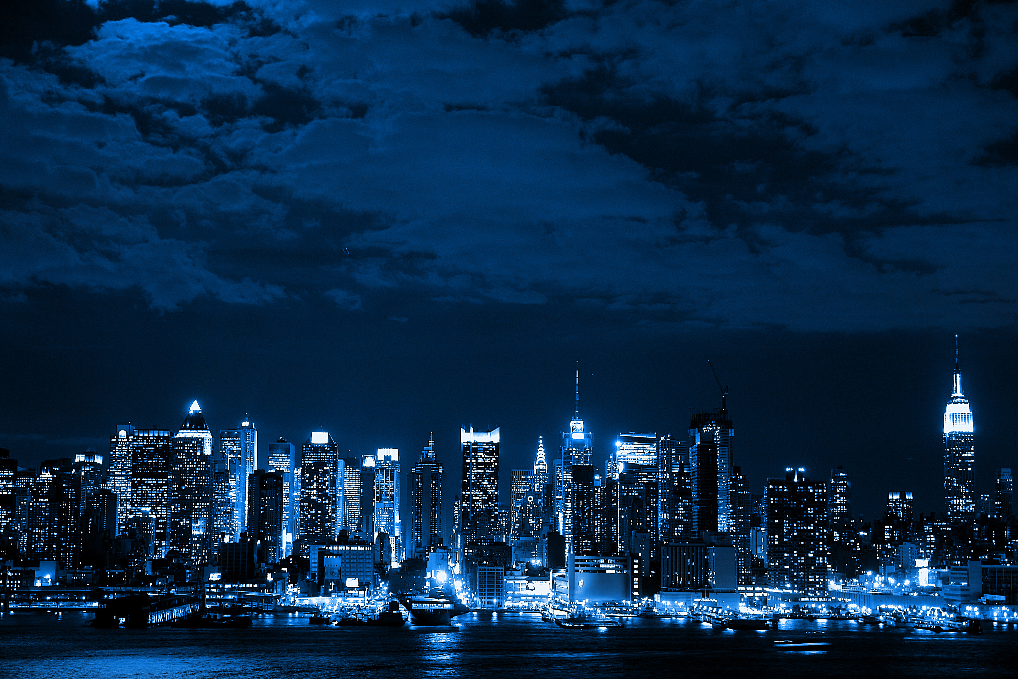 cityscapes, night, lights, urban - desktop wallpaper