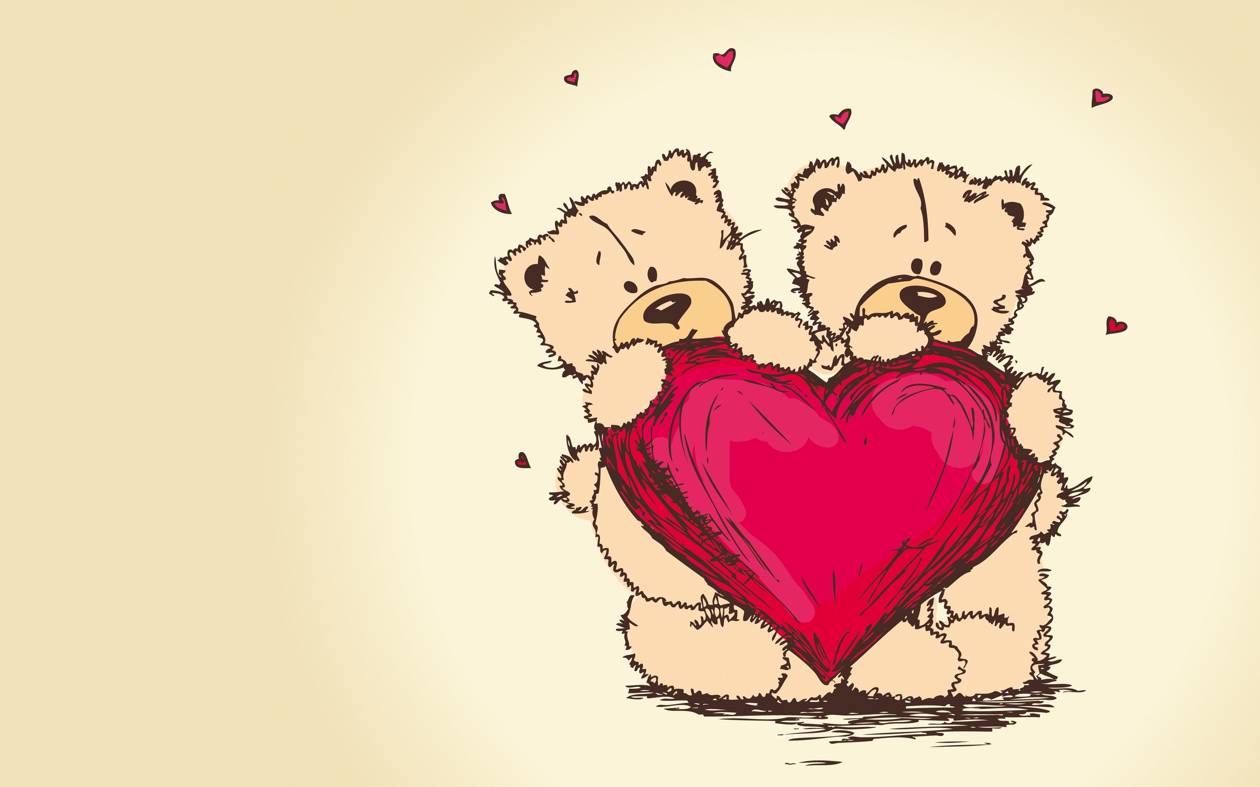 love, bears - desktop wallpaper