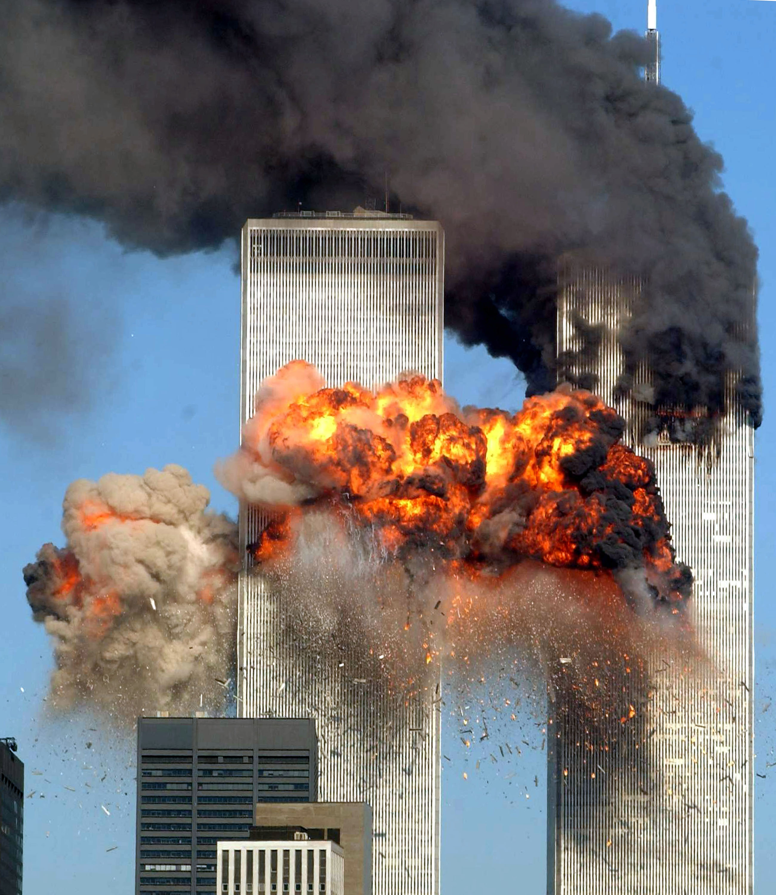 World Trade Center, missiles, demolitions - desktop wallpaper