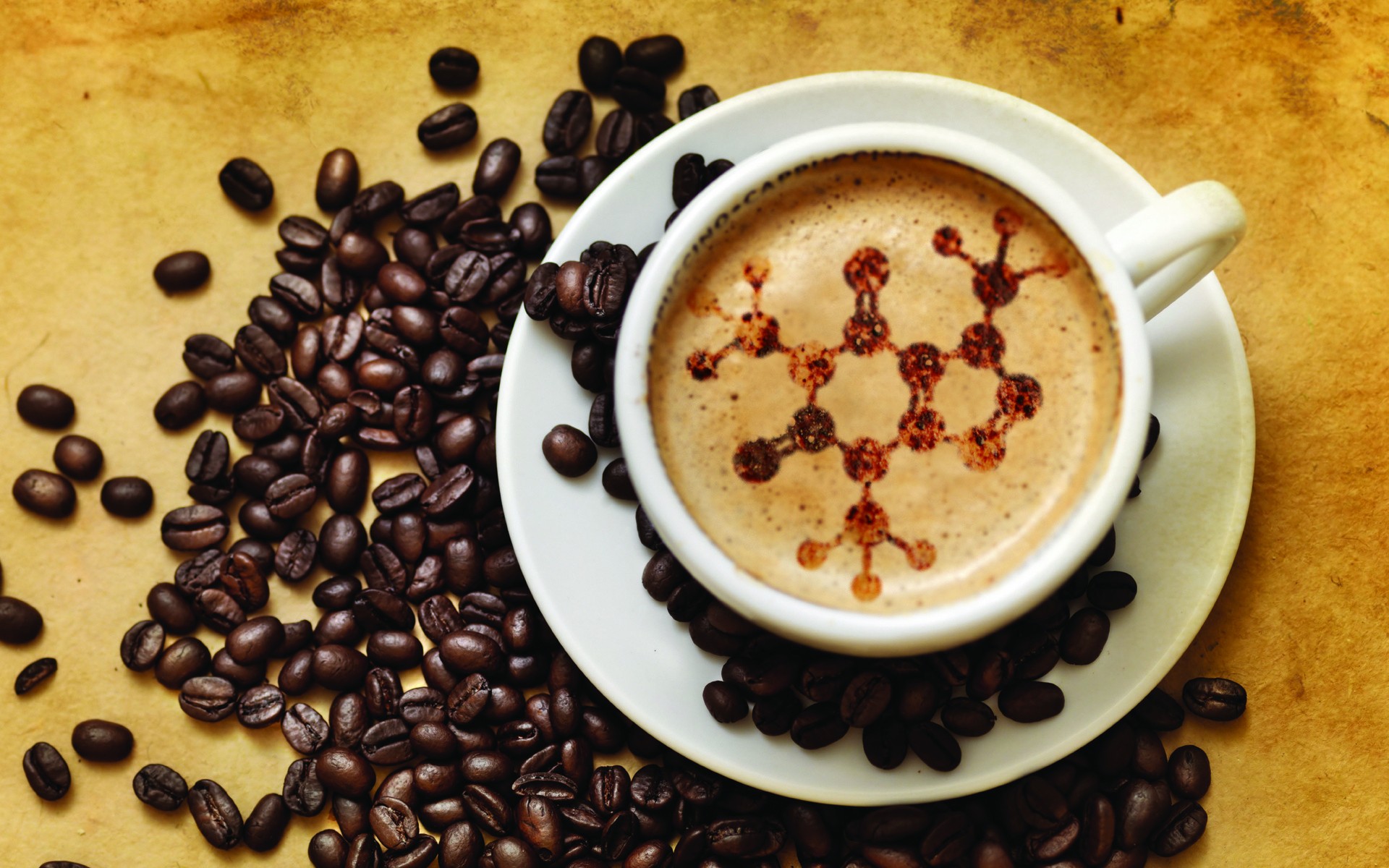 food, coffee beans, beverages, coffee cups - desktop wallpaper