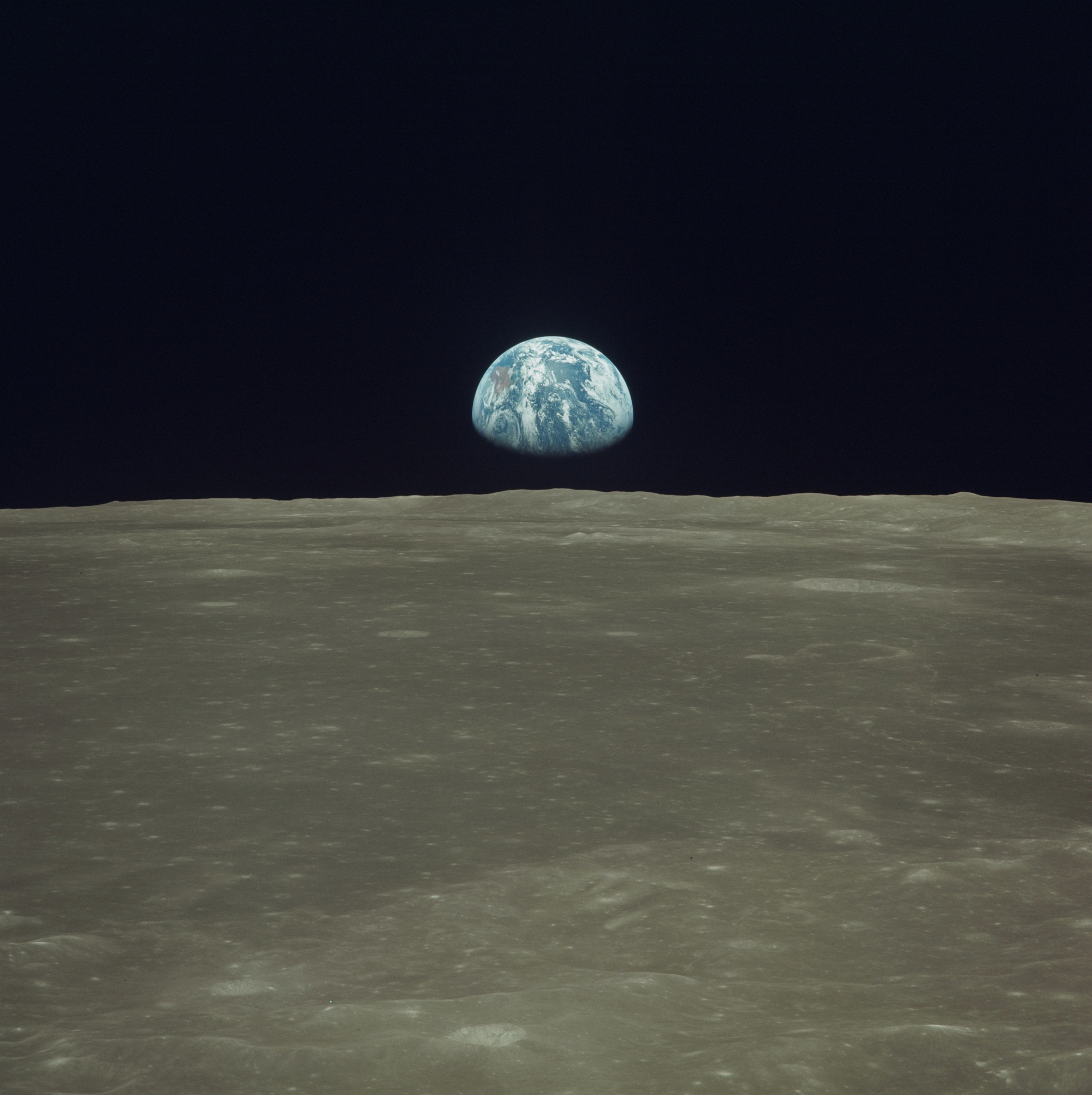 outer space, Moon, Earth, earthrise - desktop wallpaper