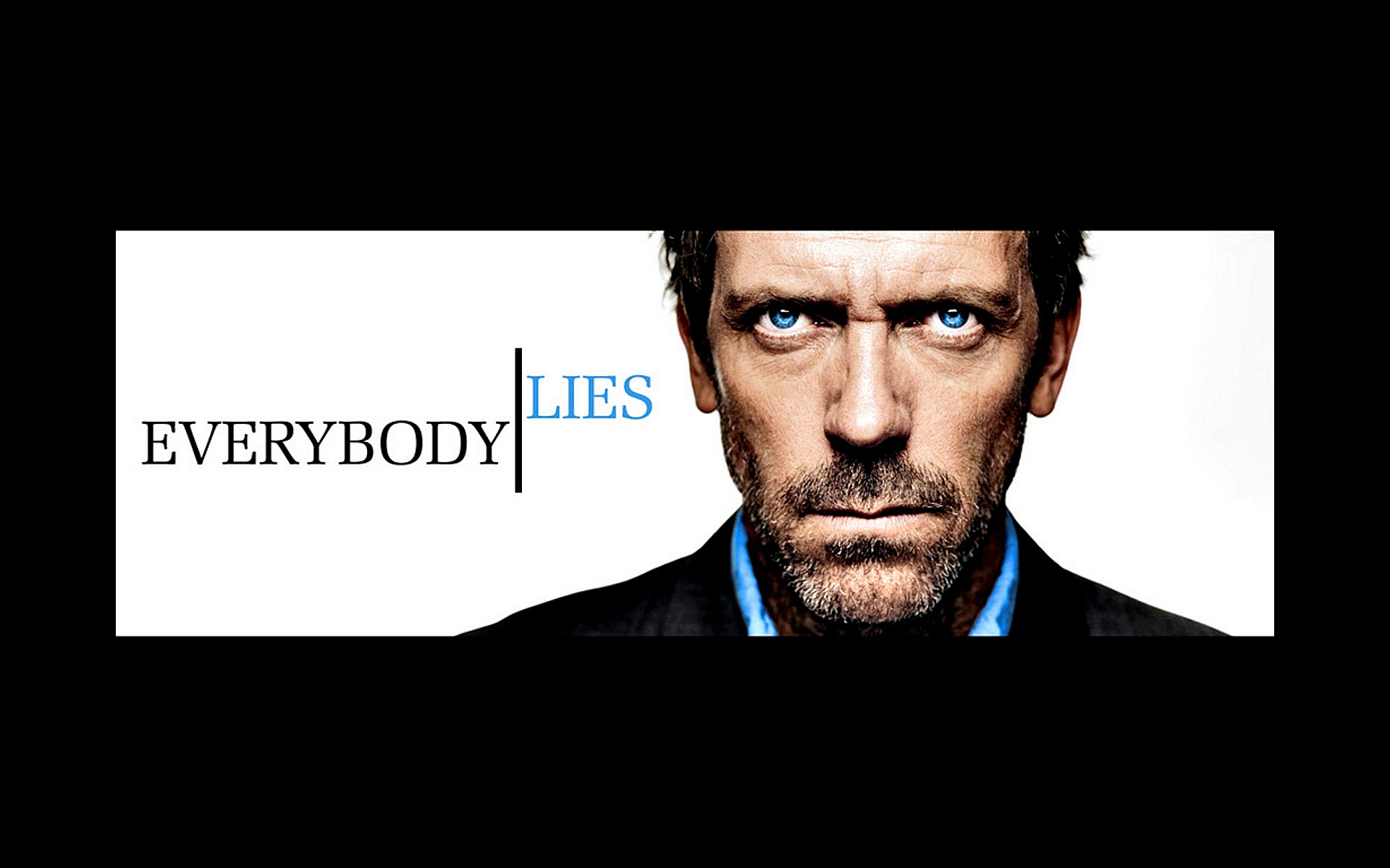 Hugh Laurie, everybody lies, Gregory House, House M.D. - desktop wallpaper