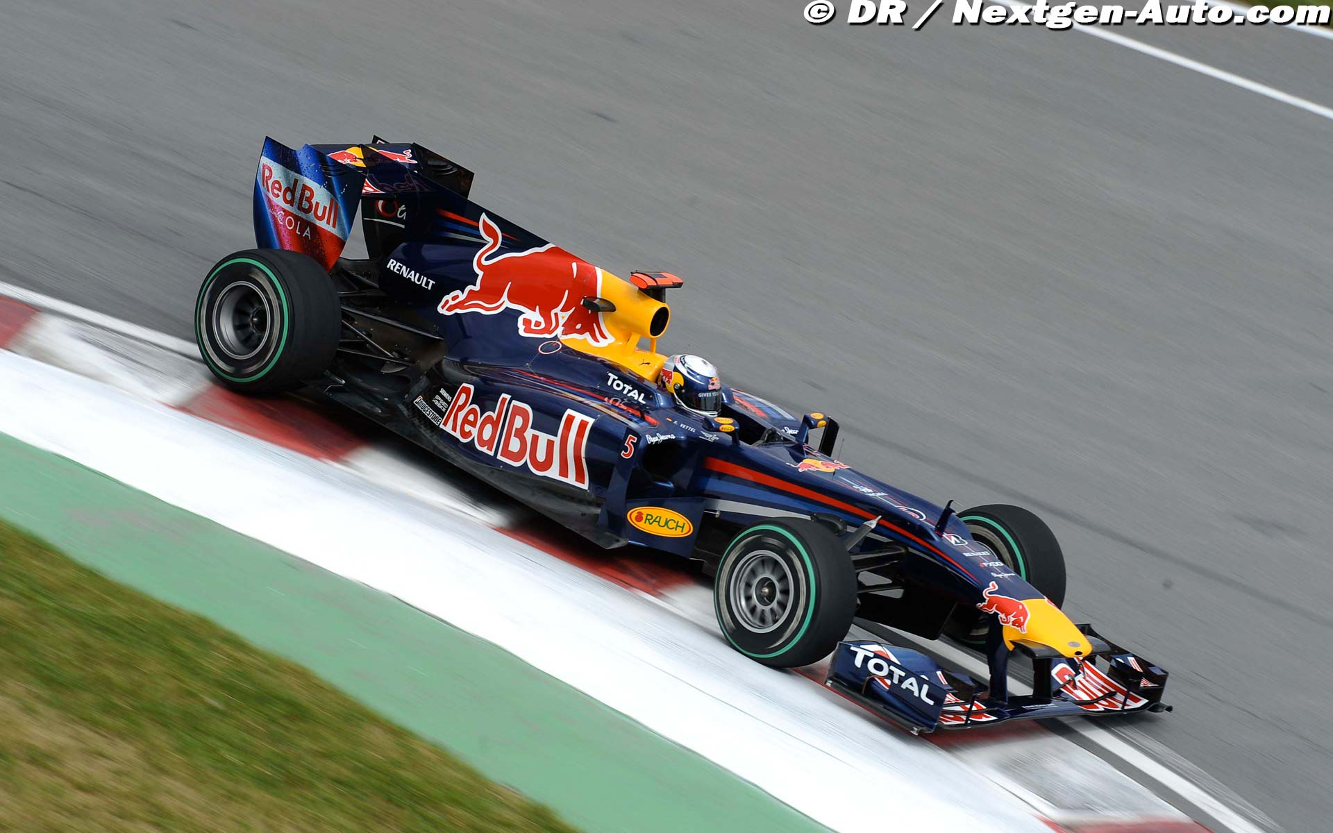 red, cars, Formula One, bull, vehicles, Red Bull, Sebastian Vettel - desktop wallpaper