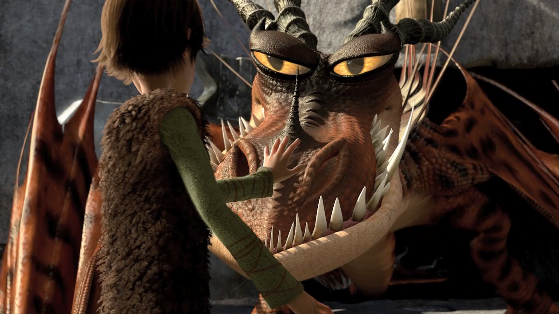 How to Train Your Dragon, Hiccup, Monstrous Nightmare - desktop wallpaper