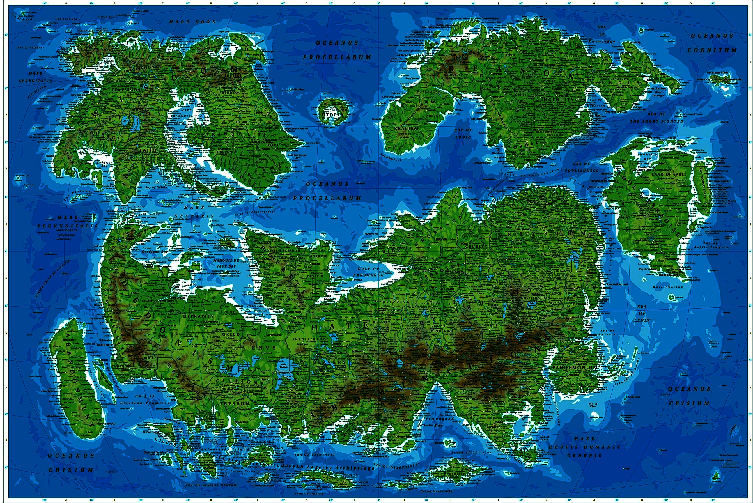 maps - desktop wallpaper