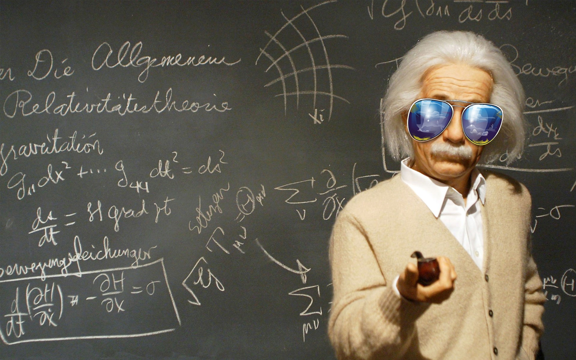 sunglasses, Albert Einstein, scientists - desktop wallpaper
