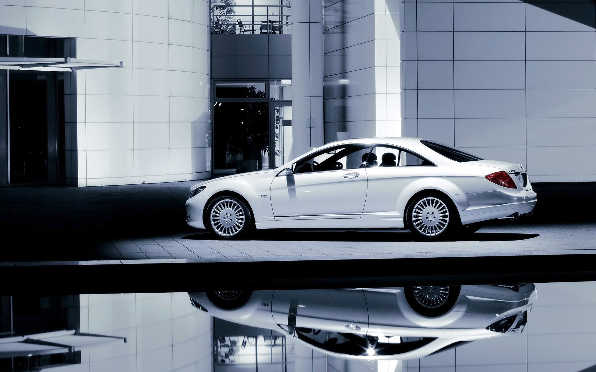 cars, Mercedes Benz SCL 600, Mercedes-Benz - desktop wallpaper