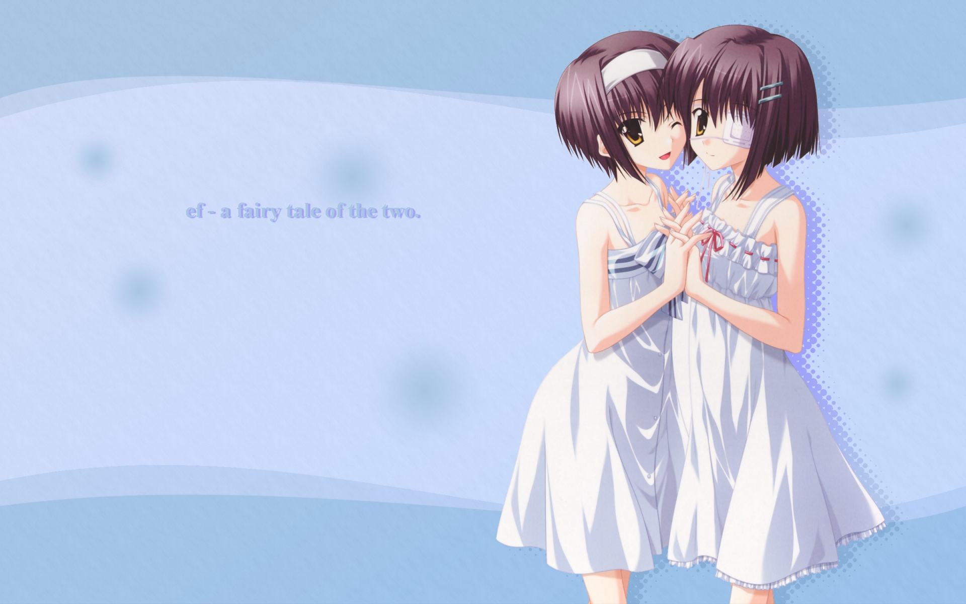 short hair, Ef - A Tale Of Memories, anime girls - desktop wallpaper